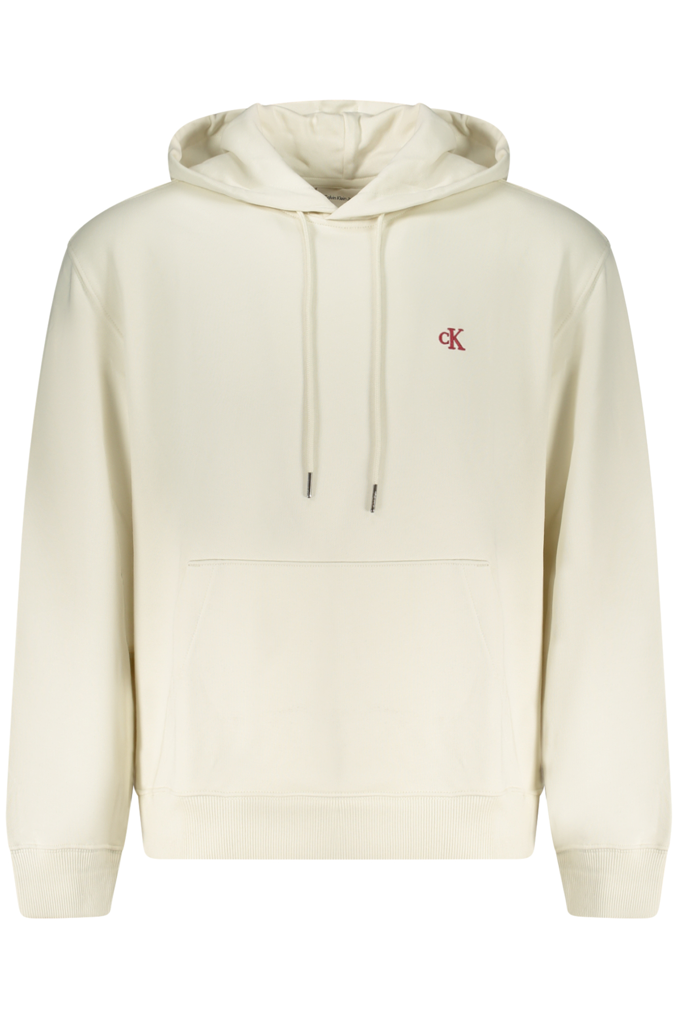 CALVIN KLEIN MEN'S ZIP-UP SWEATSHIRT WHITE