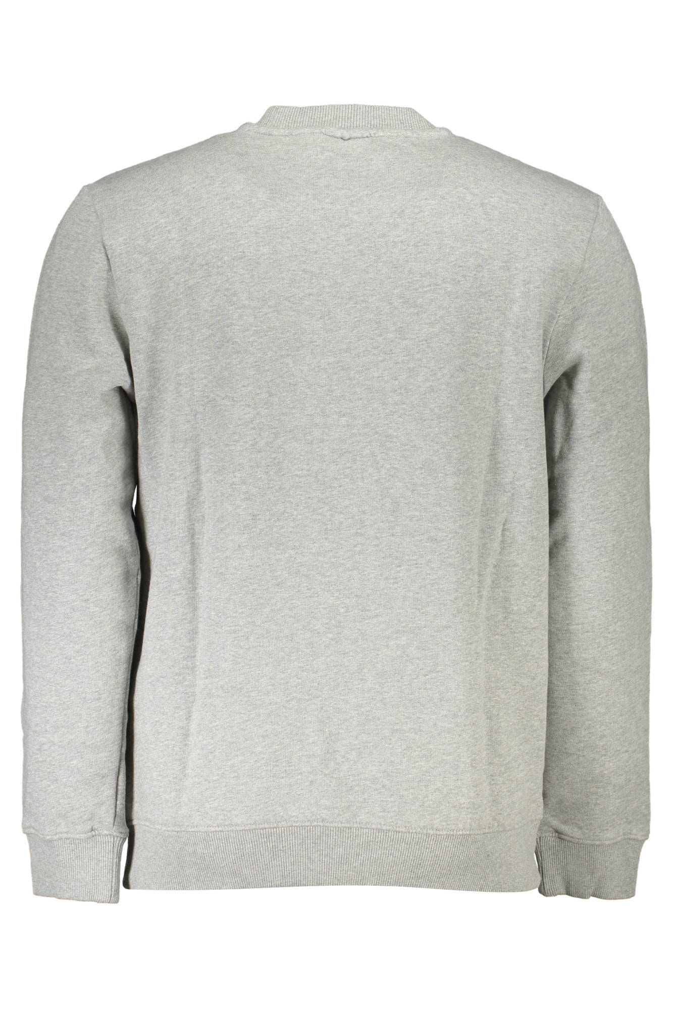 NAPAPIJRI MEN'S GRAY ZIPLESS SWEATSHIRT