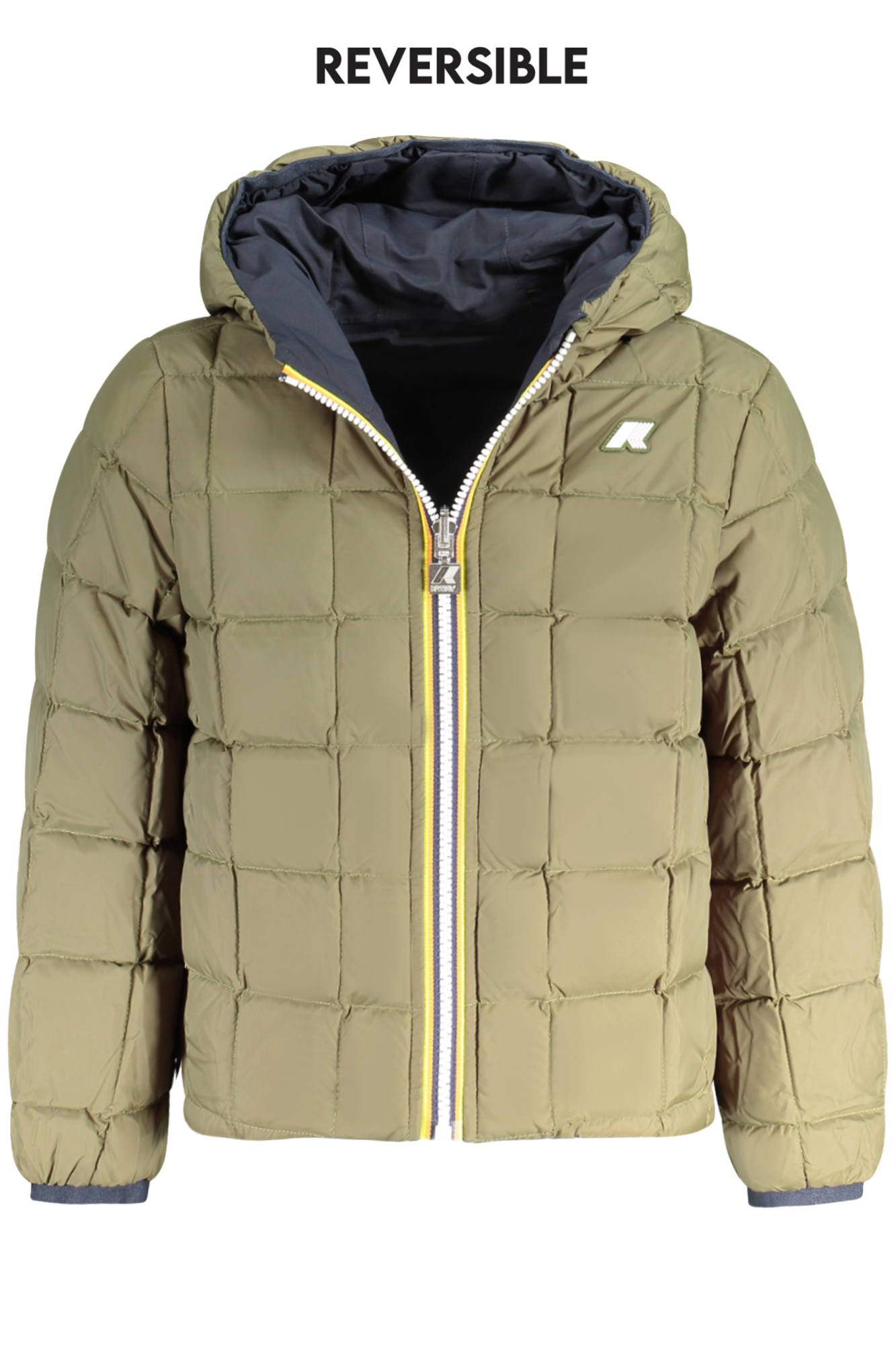 Jachetă reversibilă pentru copii K-WAY albastră