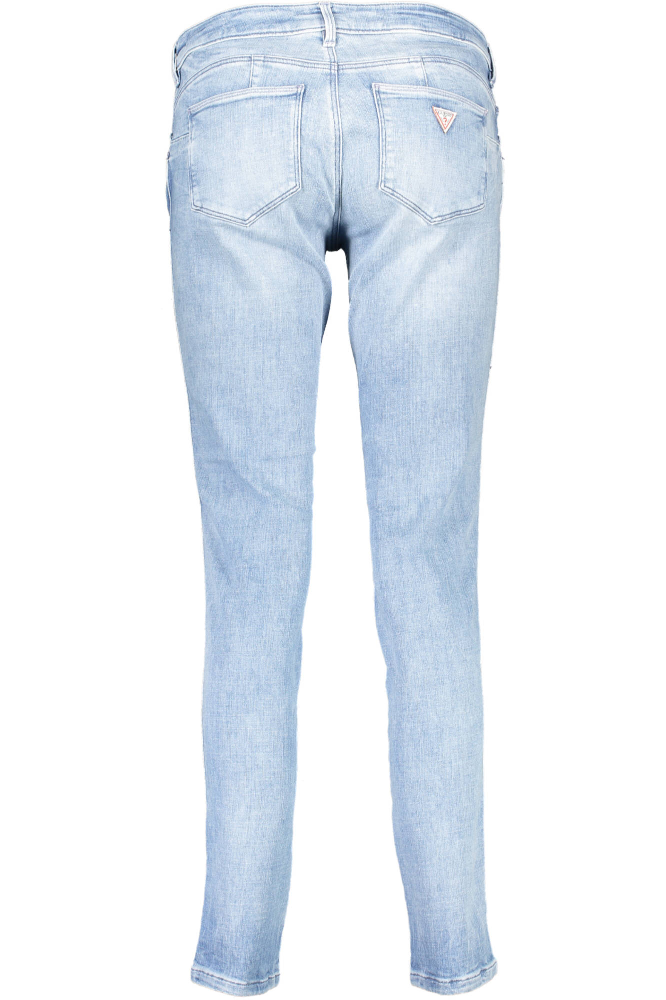 GUESS JEANS JEANS DENIM WOMAN LIGHT BLUE