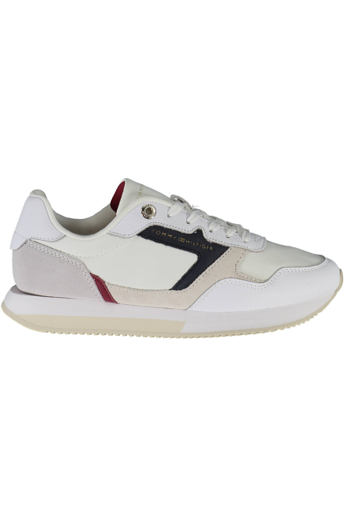 Pantofi sport si tenisi pentru femei Tommy Hilfiger - alb, gri deschis, crem, rosu, negru