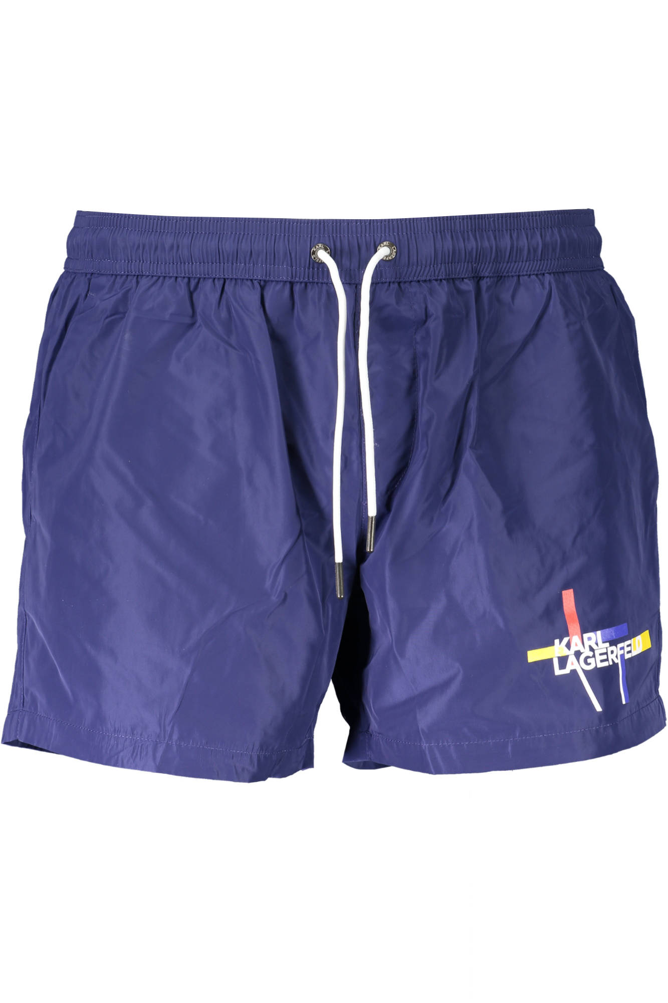 KARL LAGERFELD BEACHWEAR SWIMSUIT BOTTOM MEN BLUE