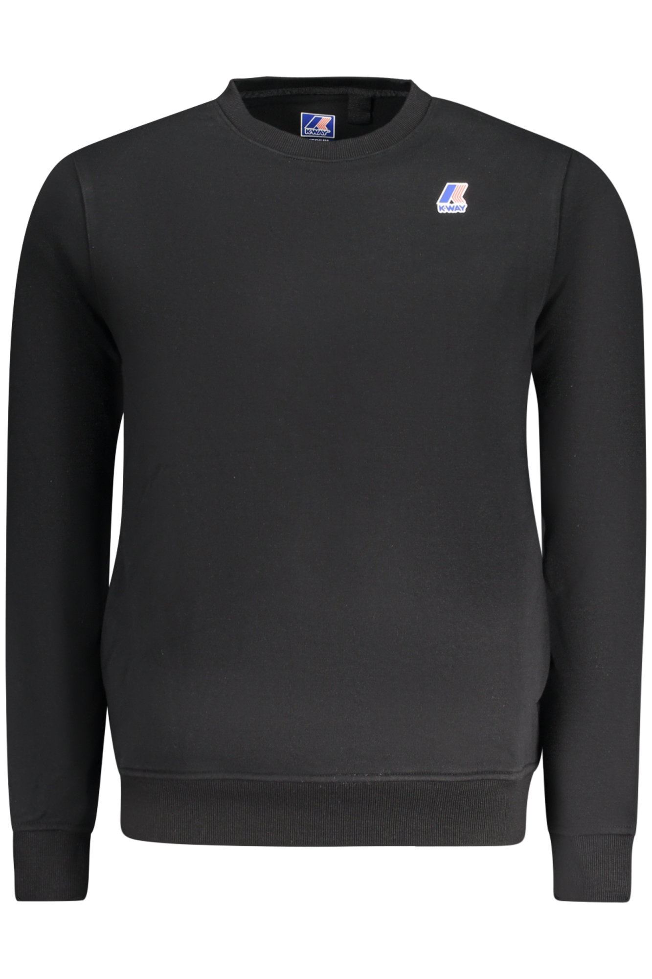 K-WAY SWEATSHIRT WITHOUT ZIP MEN BLACK