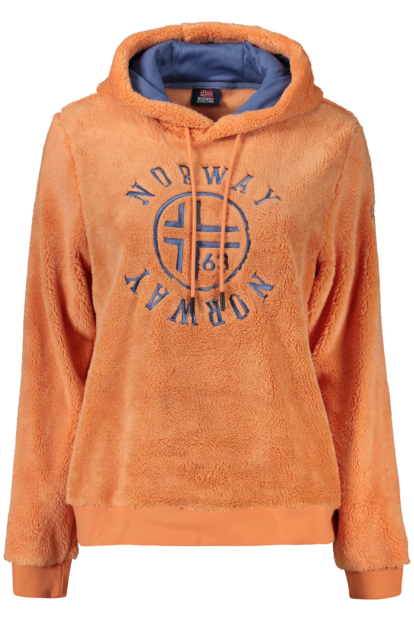 NORWAY 1963 WOMEN&#039;S ORANGE ZIP-UP SWEATSHIRT