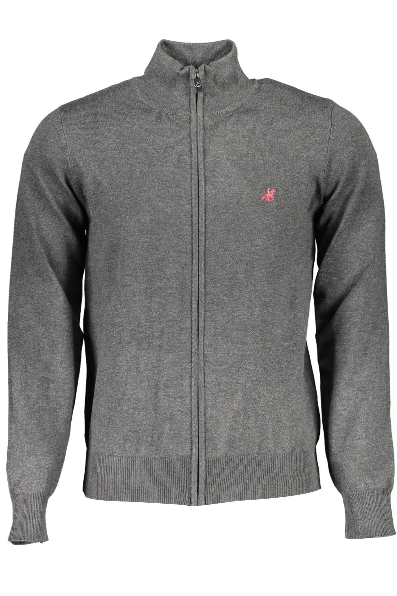 US GRAND POLO MEN&#039;S GRAY CARDIGAN