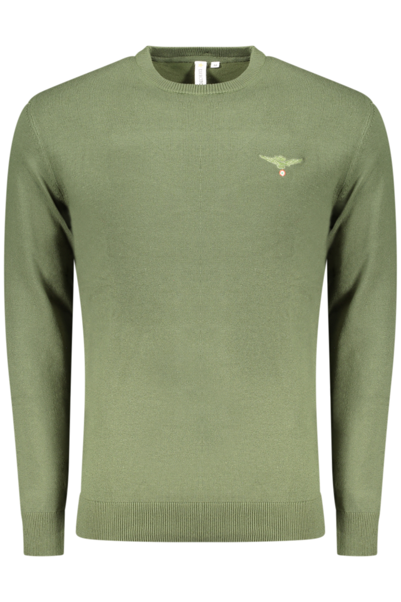 Мъжки зелен суичър с качулка