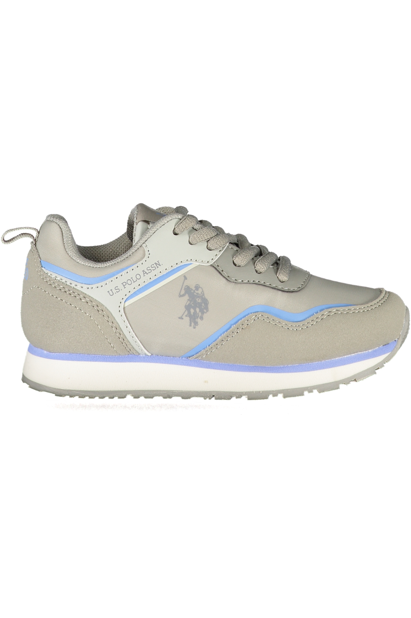 US POLO ASSN. GRAY CHILDRENS SPORTS SHOES