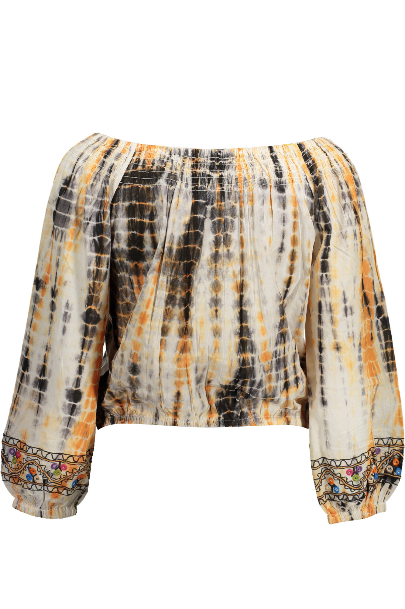 Bluză cu mânecă lungă cu imprimeu pentru femei