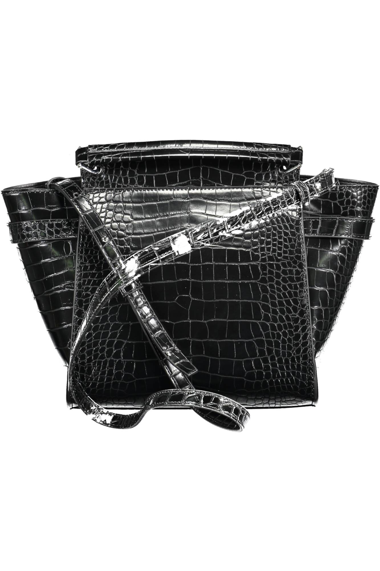 CALVIN KLEIN BLACK WOMAN SHOULDER BAG