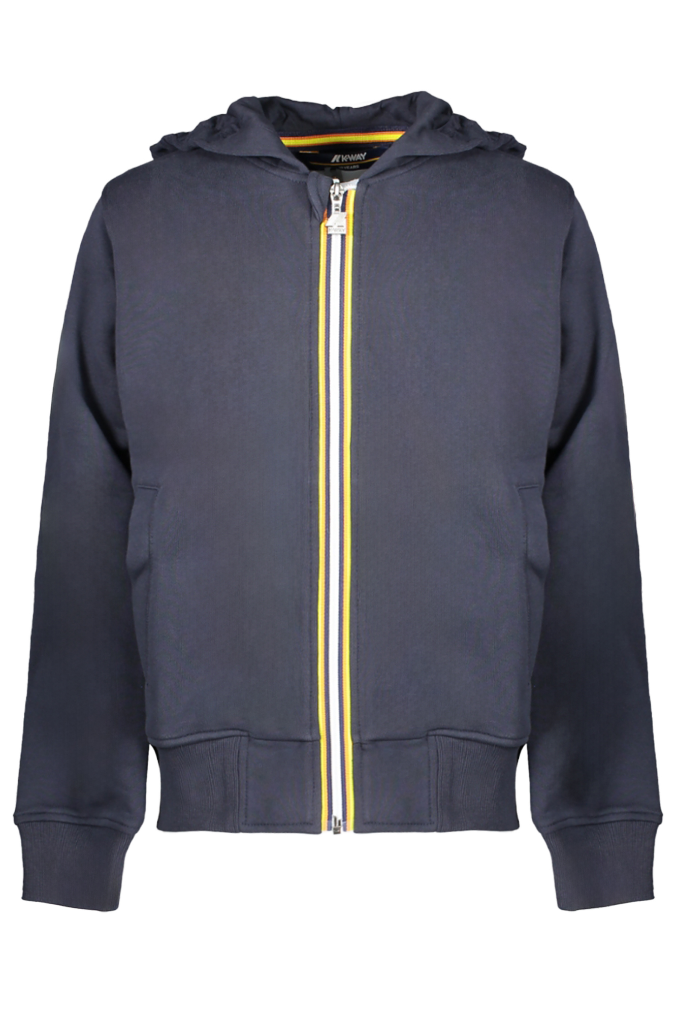 K-WAY ZIP SWEATSHIRT FOR CHILDREN BLUE