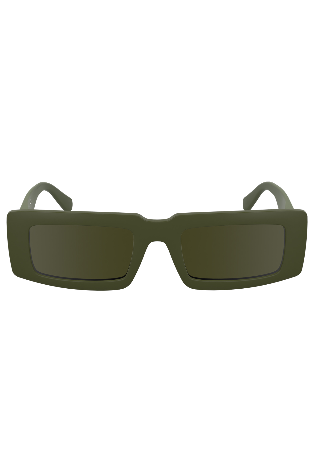 CALVIN KLEIN WOMEN&#39;S SUNGLASSES GREEN