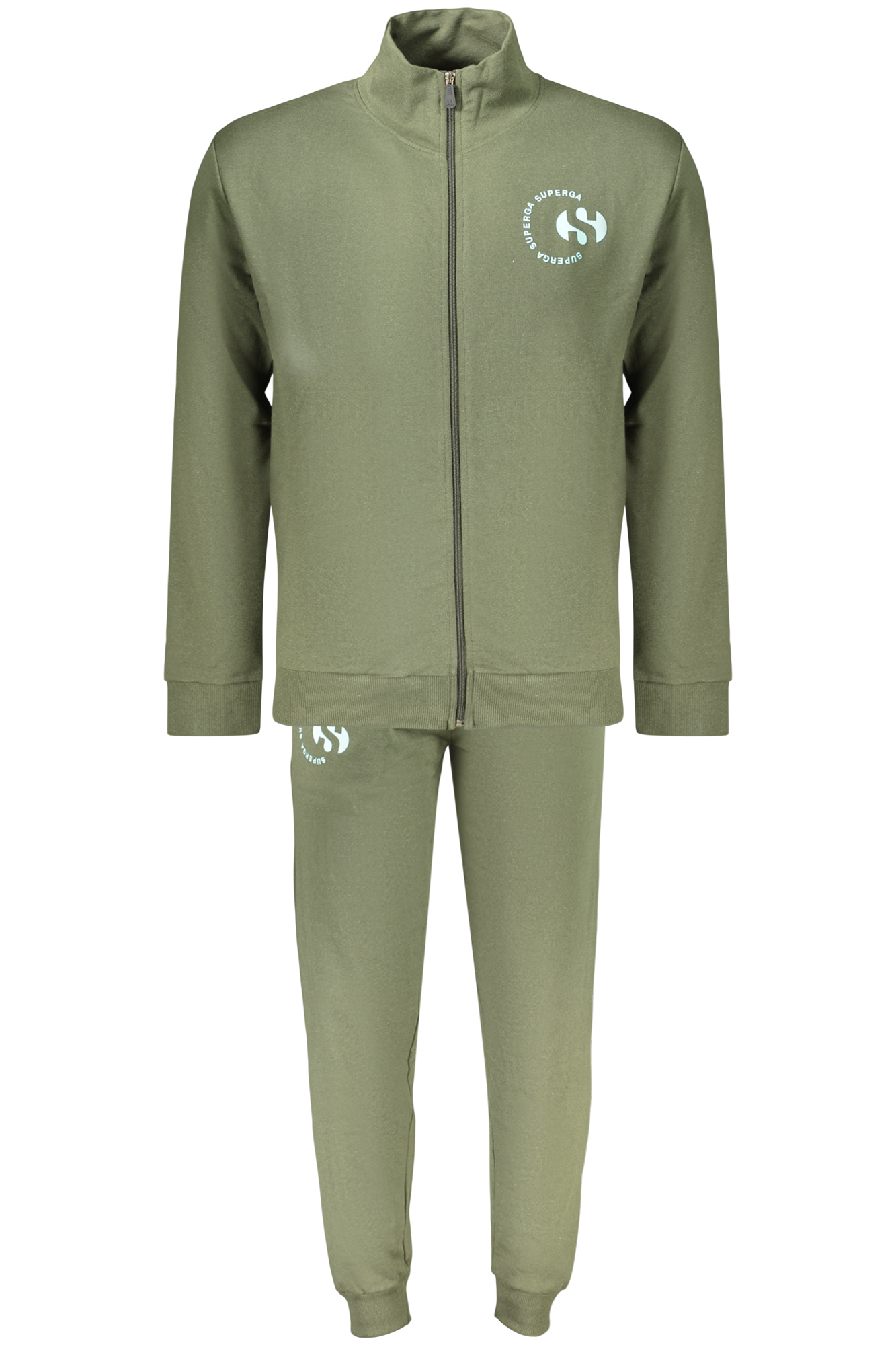 Мъжки зелен анцуг SUPERGA
