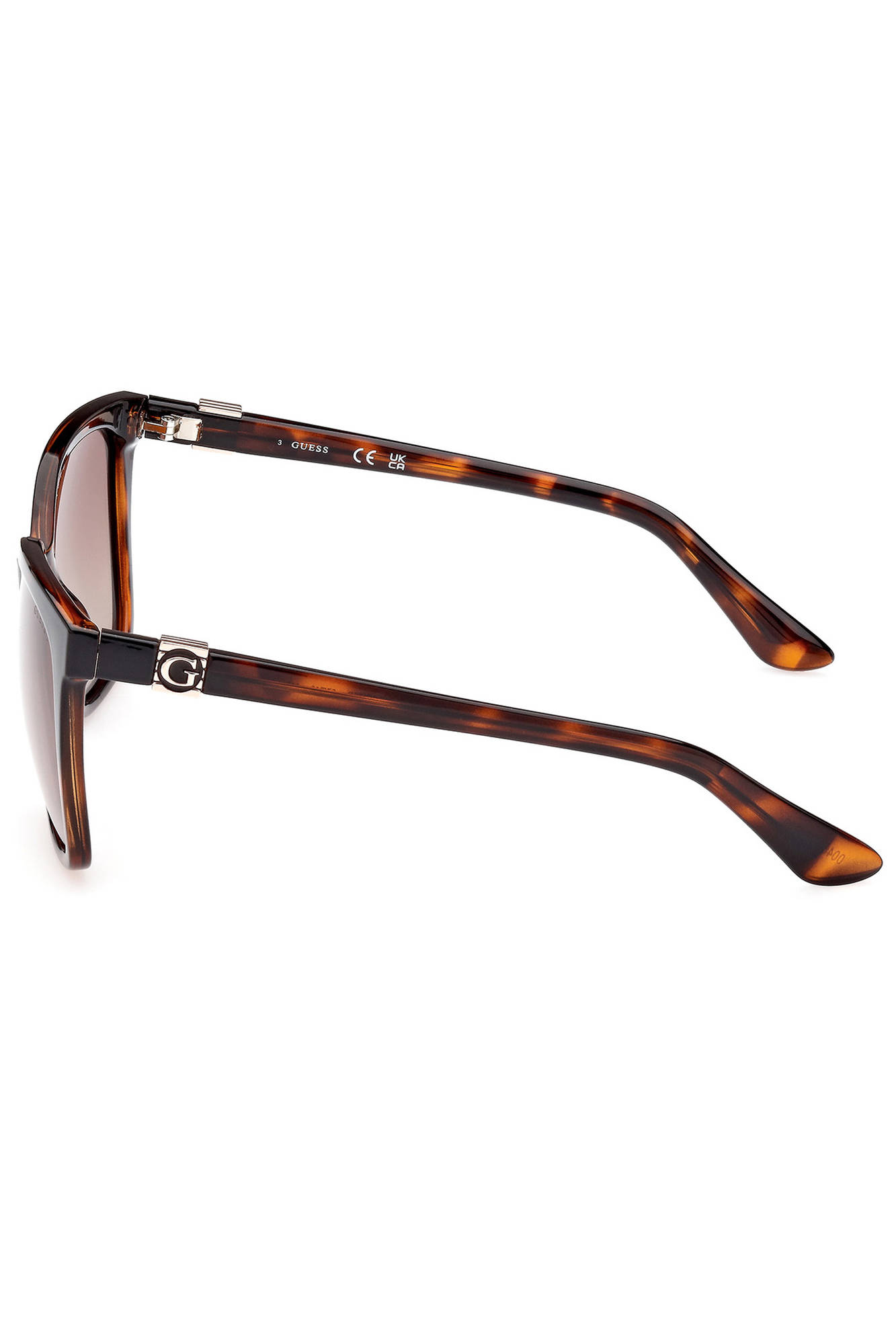 GUESS JEANS WOMEN'S SUNGLASSES BROWN