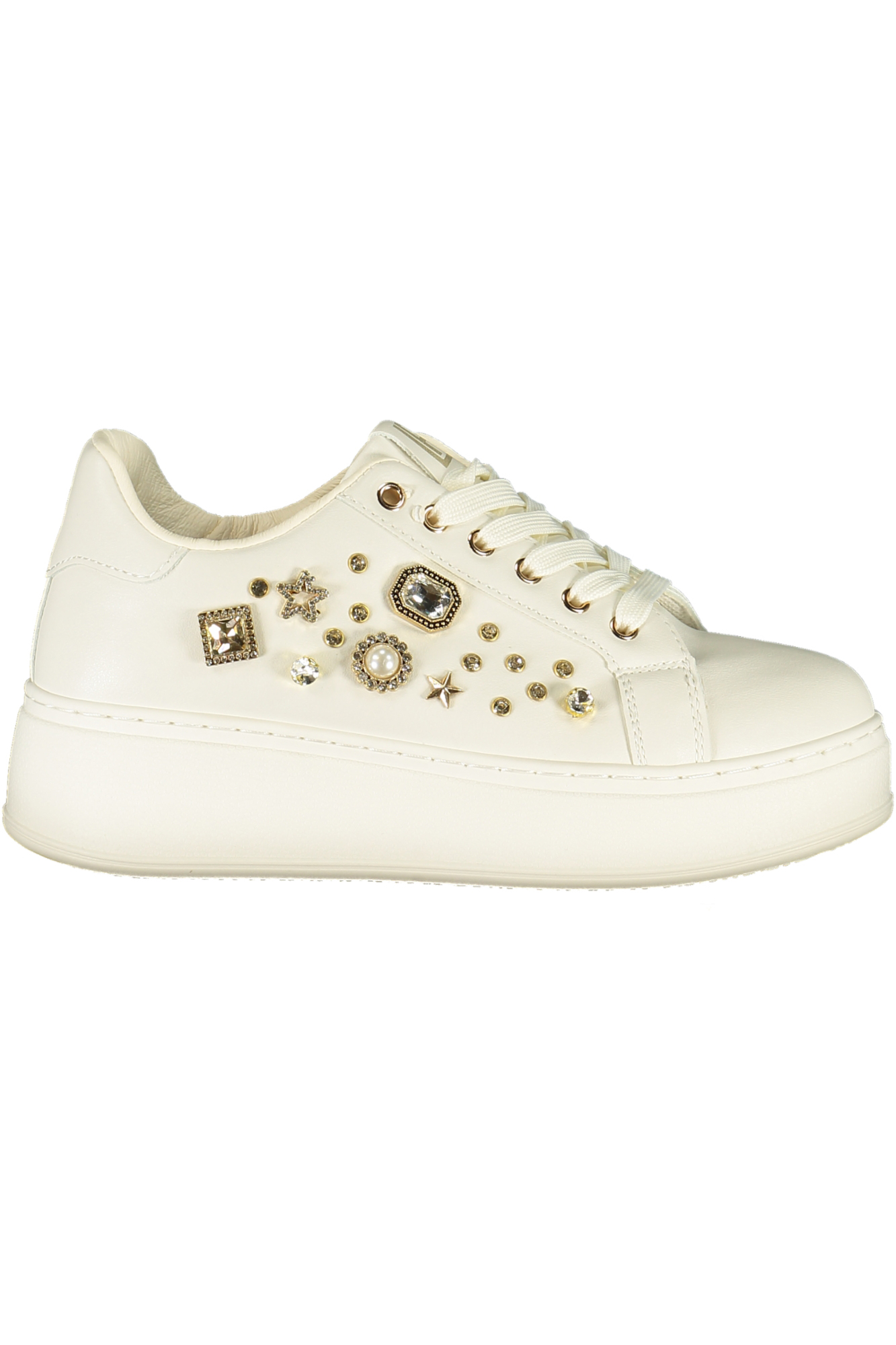 Дамски бели маратонки Laura Biagiotti