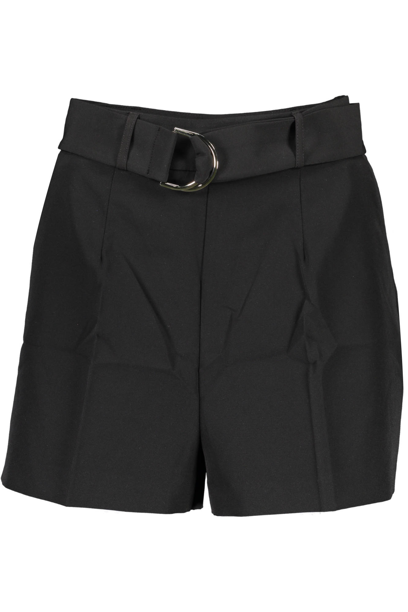 GUESS JEANS WOMEN'S BLACK SHORT TROUSERS