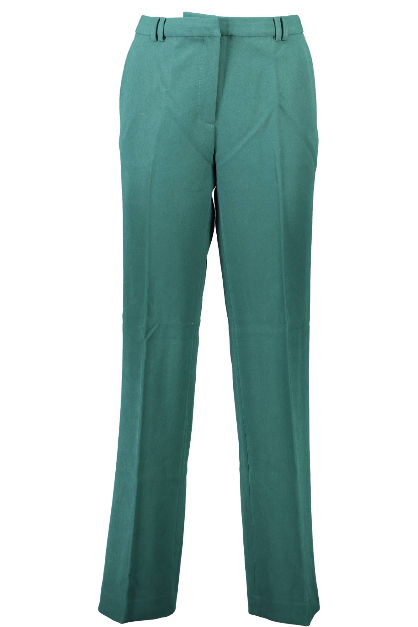 GANT WOMENS GREEN TROUSERS
