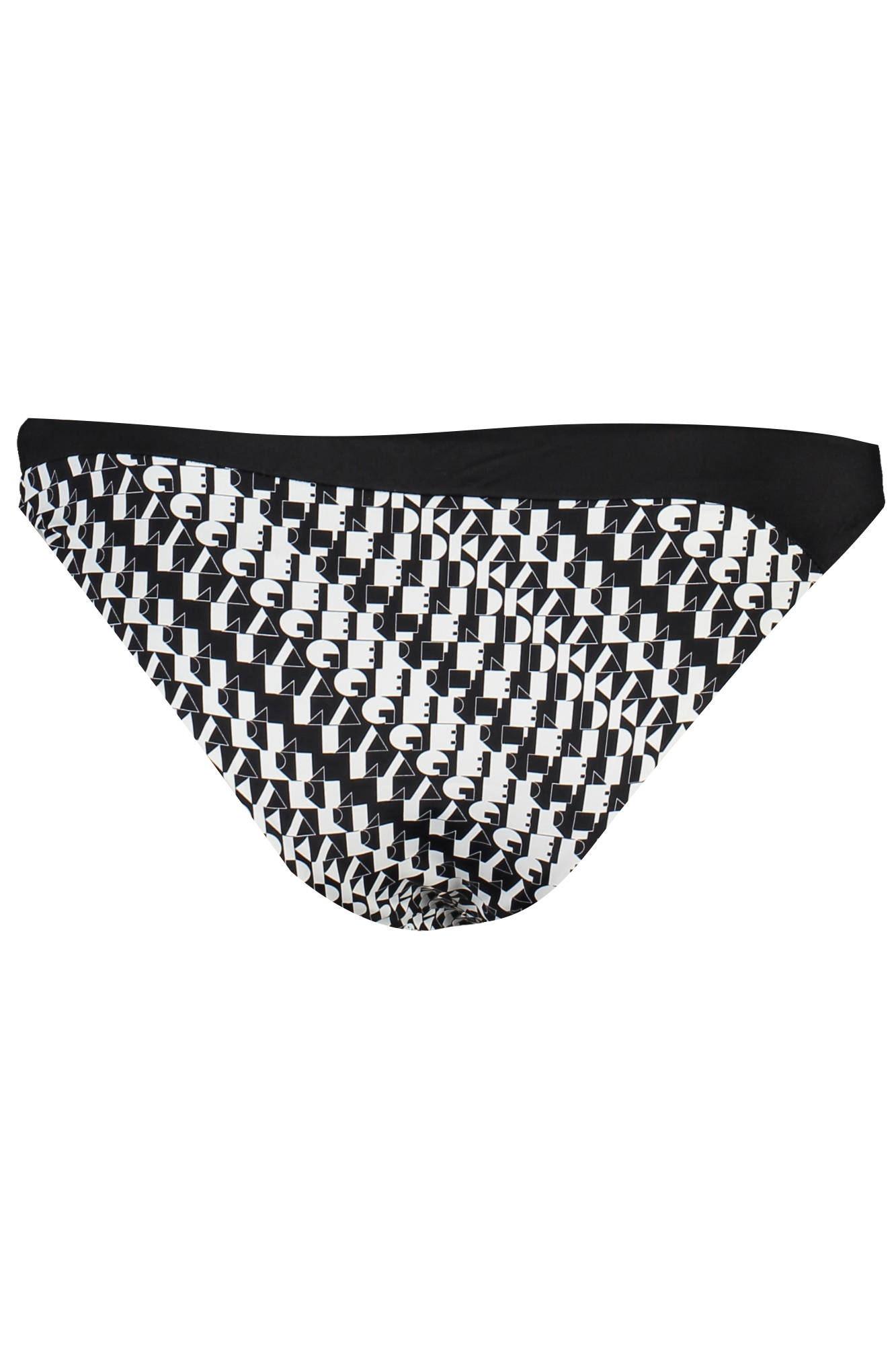 KARL LAGERFELD BEACHWEAR WOMEN'S BOTTOM SWIMSUIT BLACK