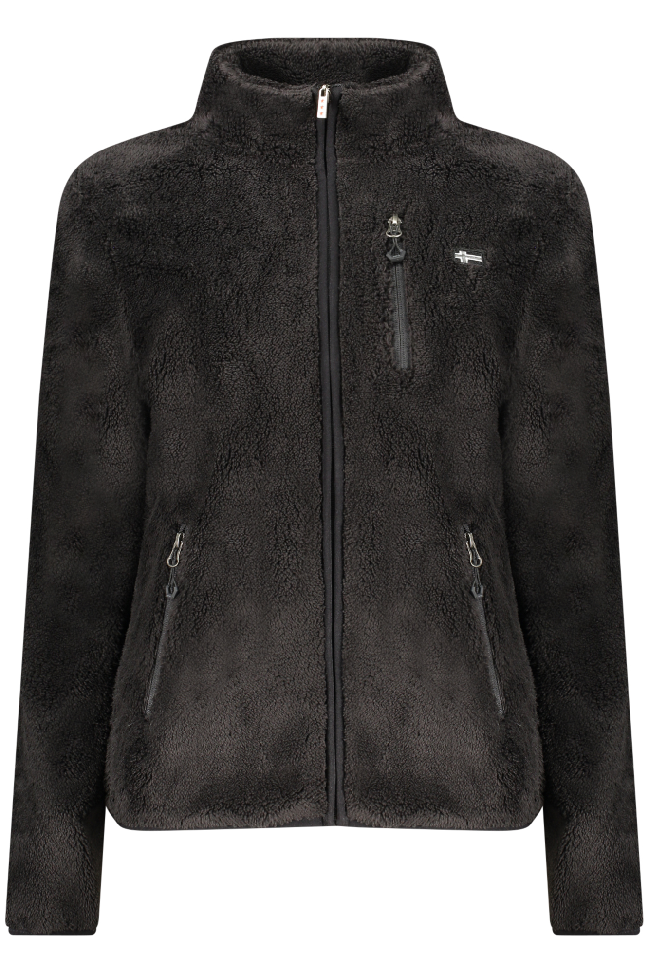 NORWAY 1963 WOMEN'S BLACK ZIP-UP SWEATSHIRT