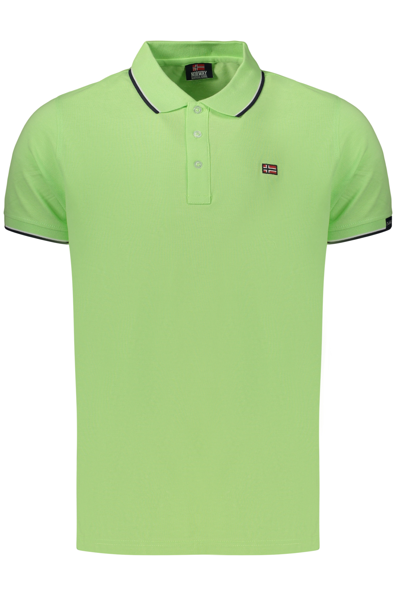 Tricou polo cu mânecă scurtă verde