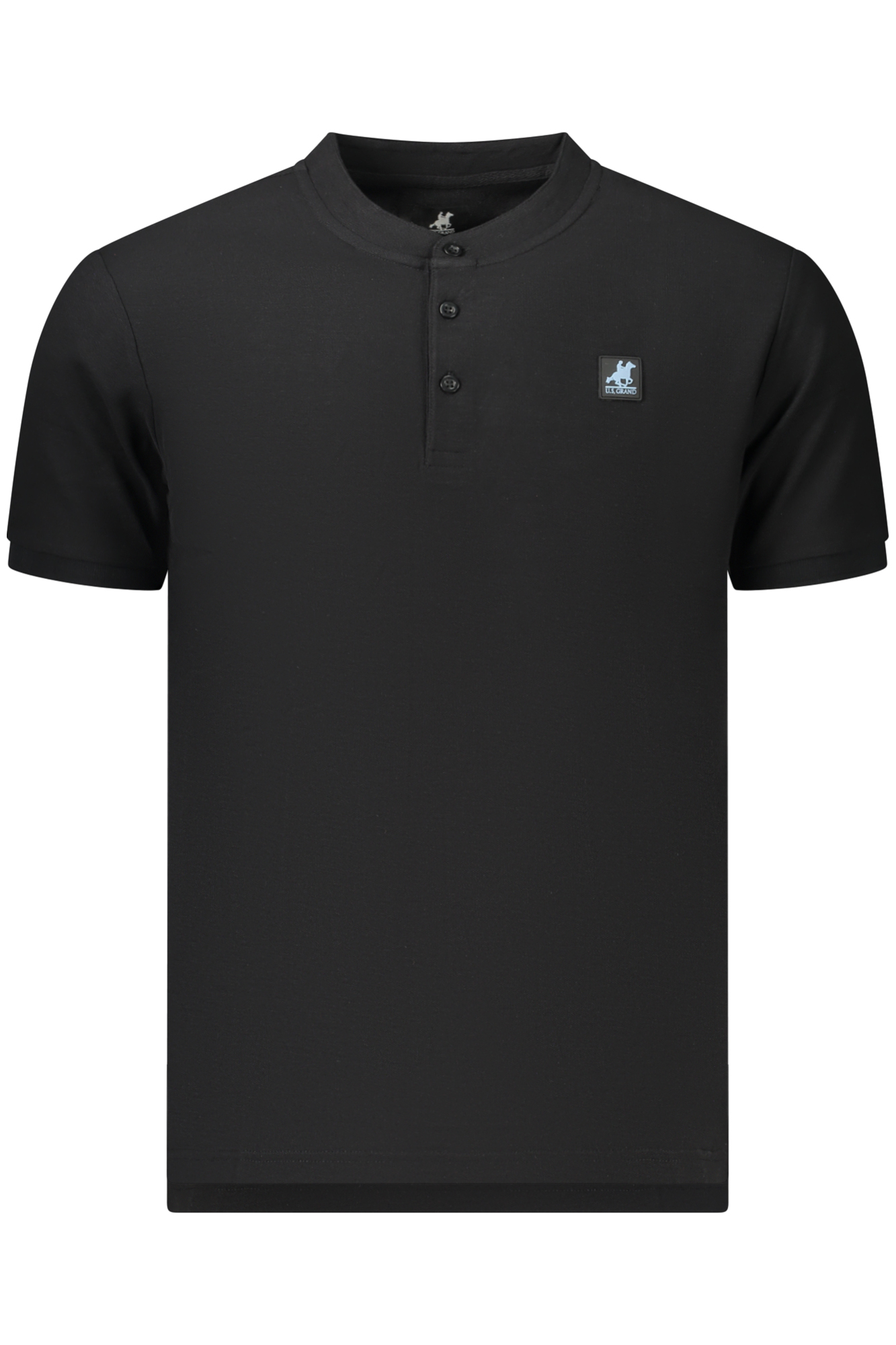 Черна мъжка поло риза