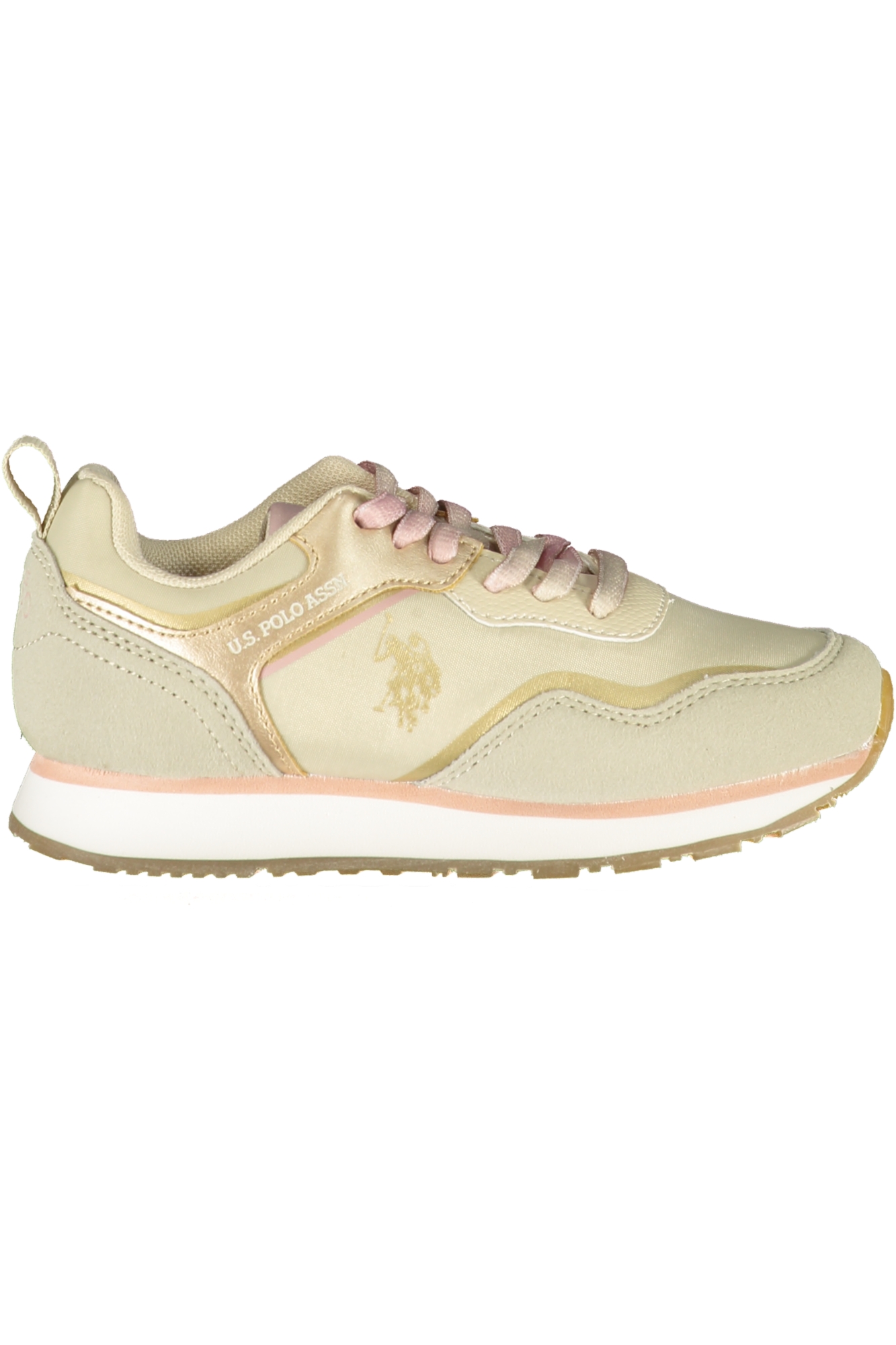 US POLO ASSN. BEIGE CHILDRENS SPORTS SHOES