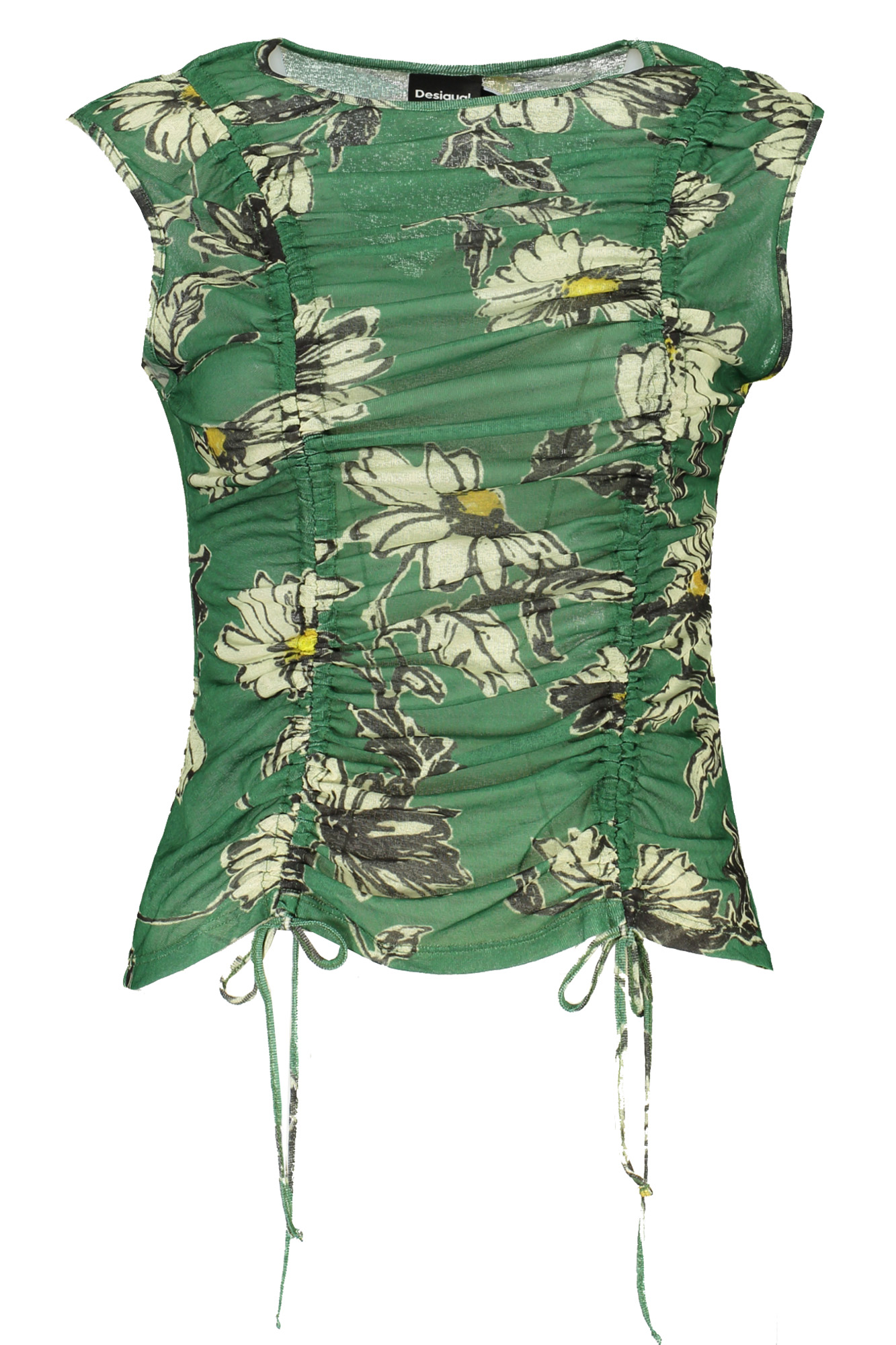 DESIGUAL GREEN WOMENS TANK TOP