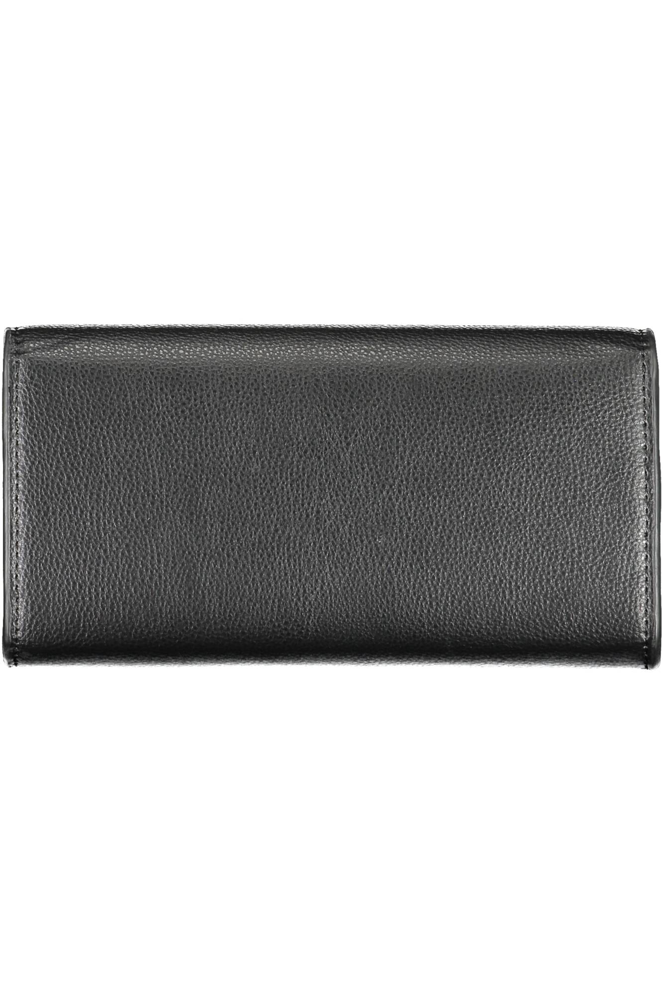 TOMMY HILFIGER WOMEN&#039;S BLACK WALLET