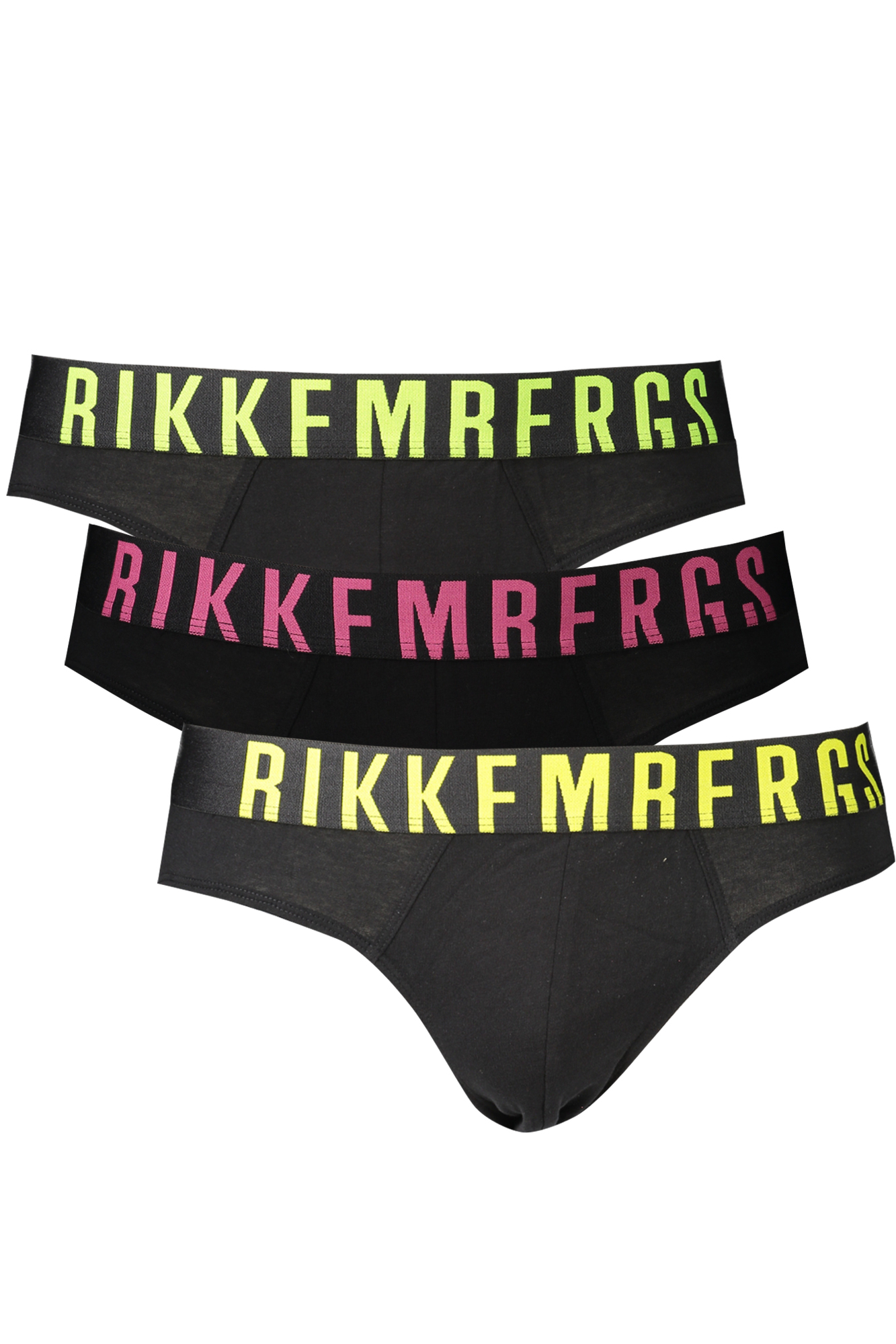BIKKEMBERGS MEN&#39;S BLACK SLIP