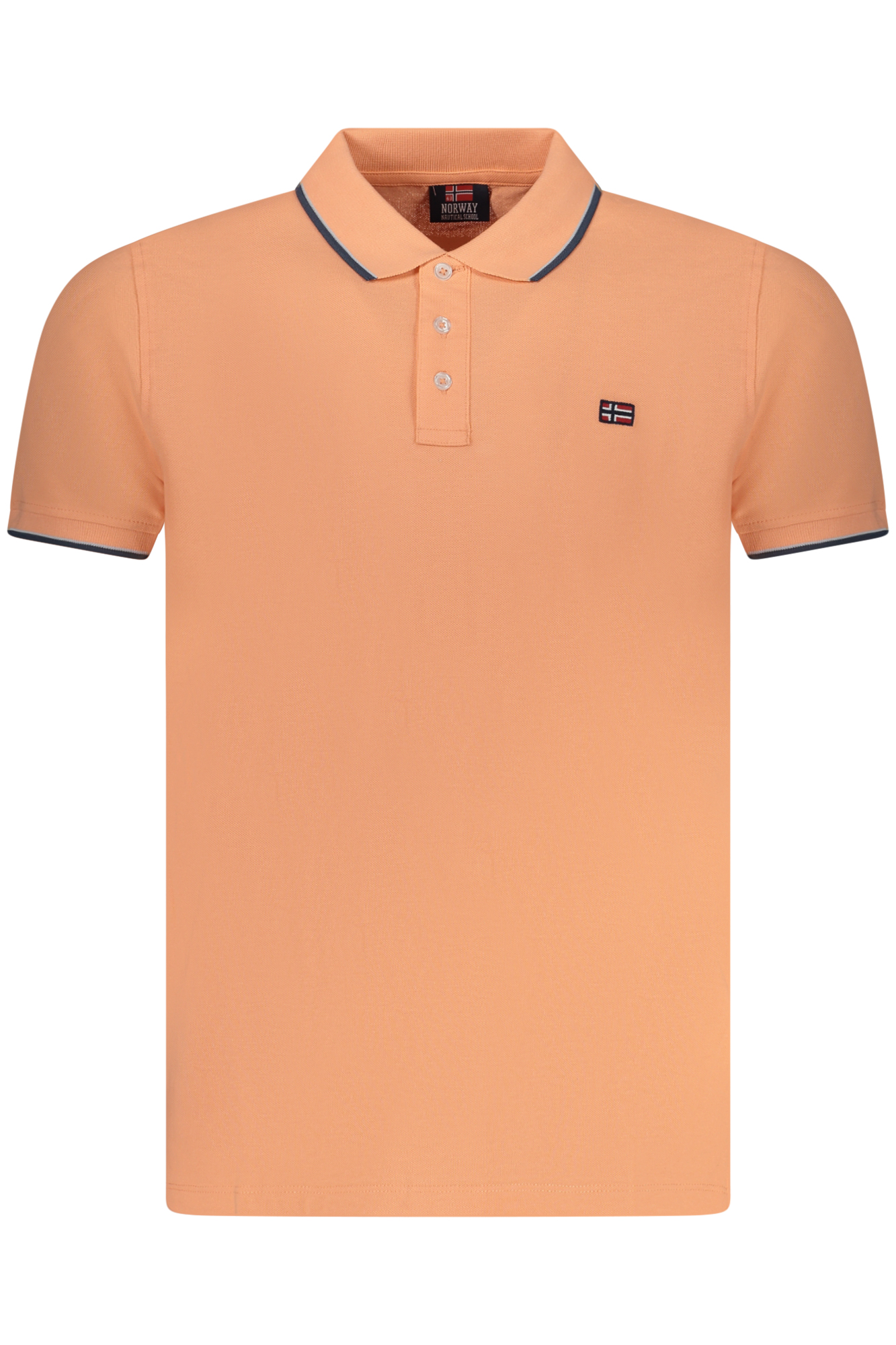 NORWAY 1963 MEN'S SHORT SLEEVE POLO SHIRT PINK