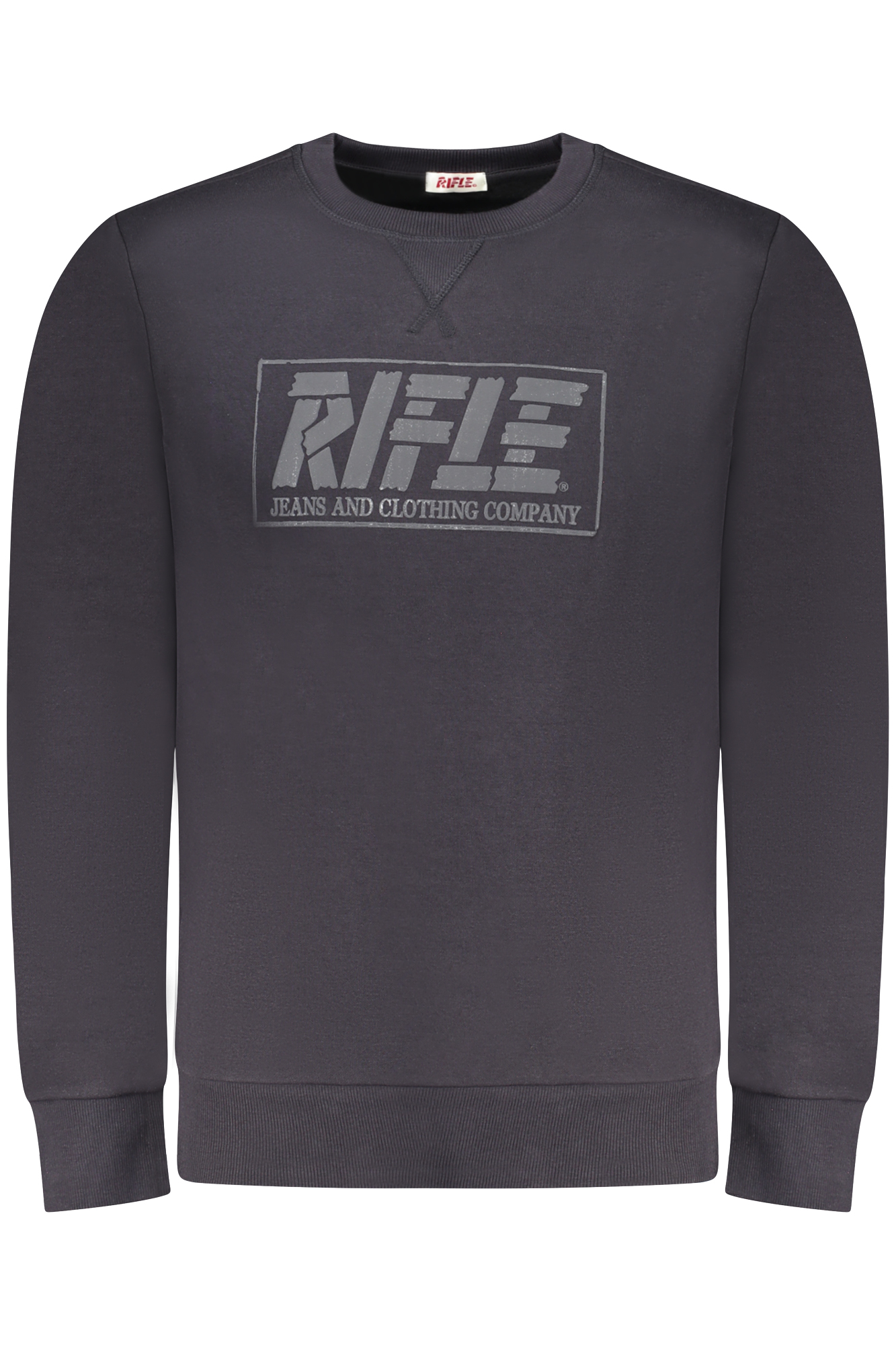 RIFLE MEN'S ZIP-UP SWEATSHIRT BLUE