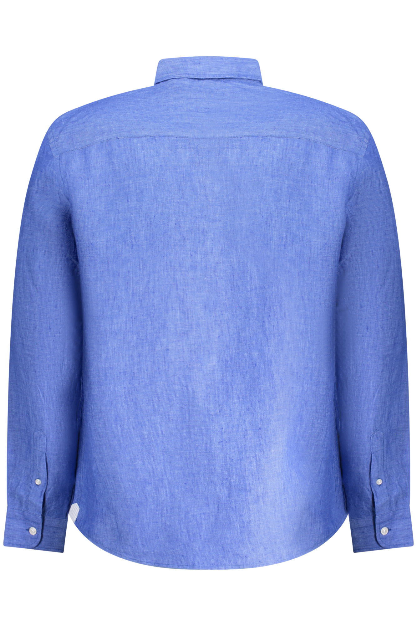 Cămașă albastră cu mânecă lungă pentru bărbați