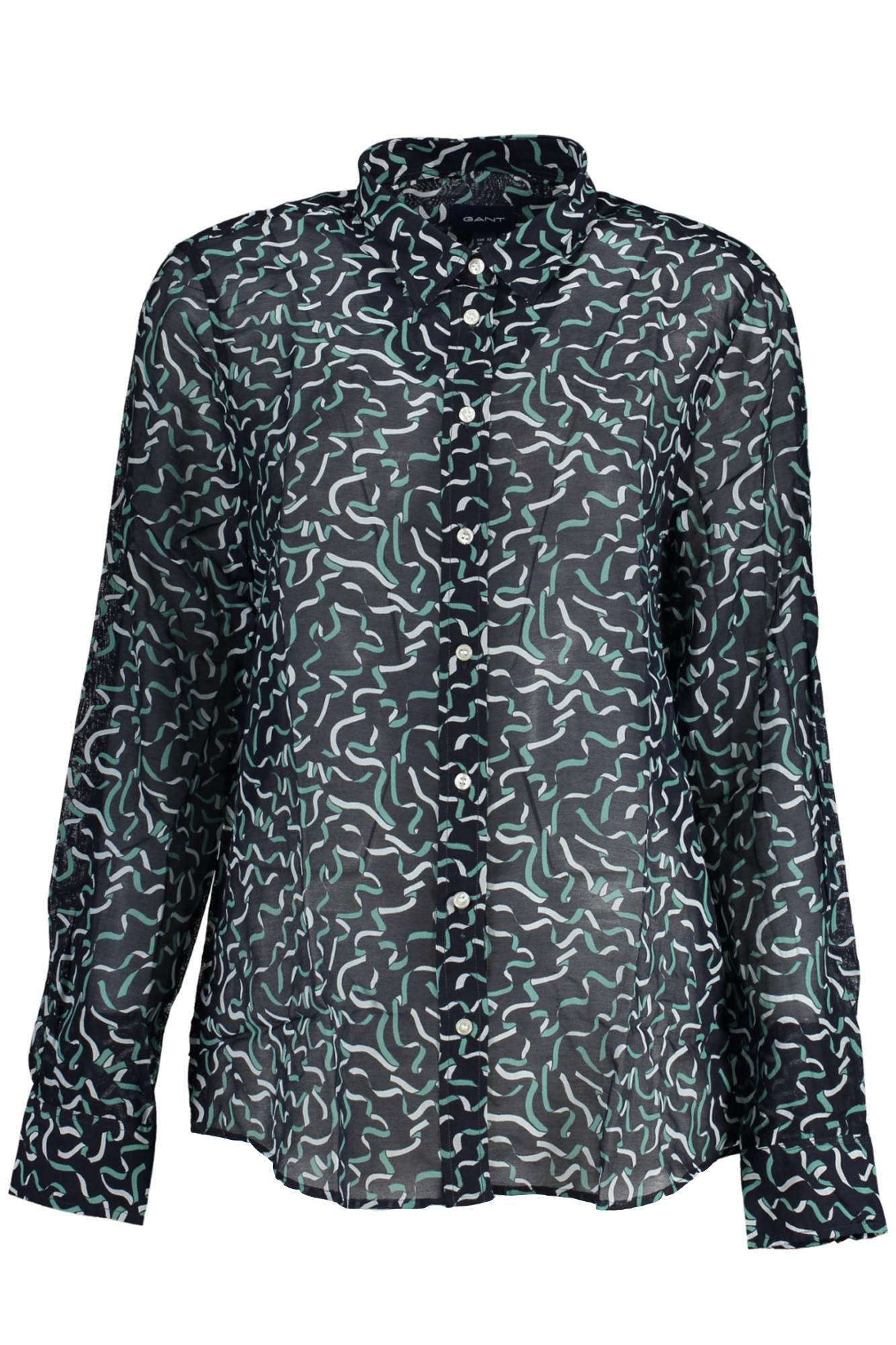 GANT WOMENS LONG SLEEVE SHIRT BLUE