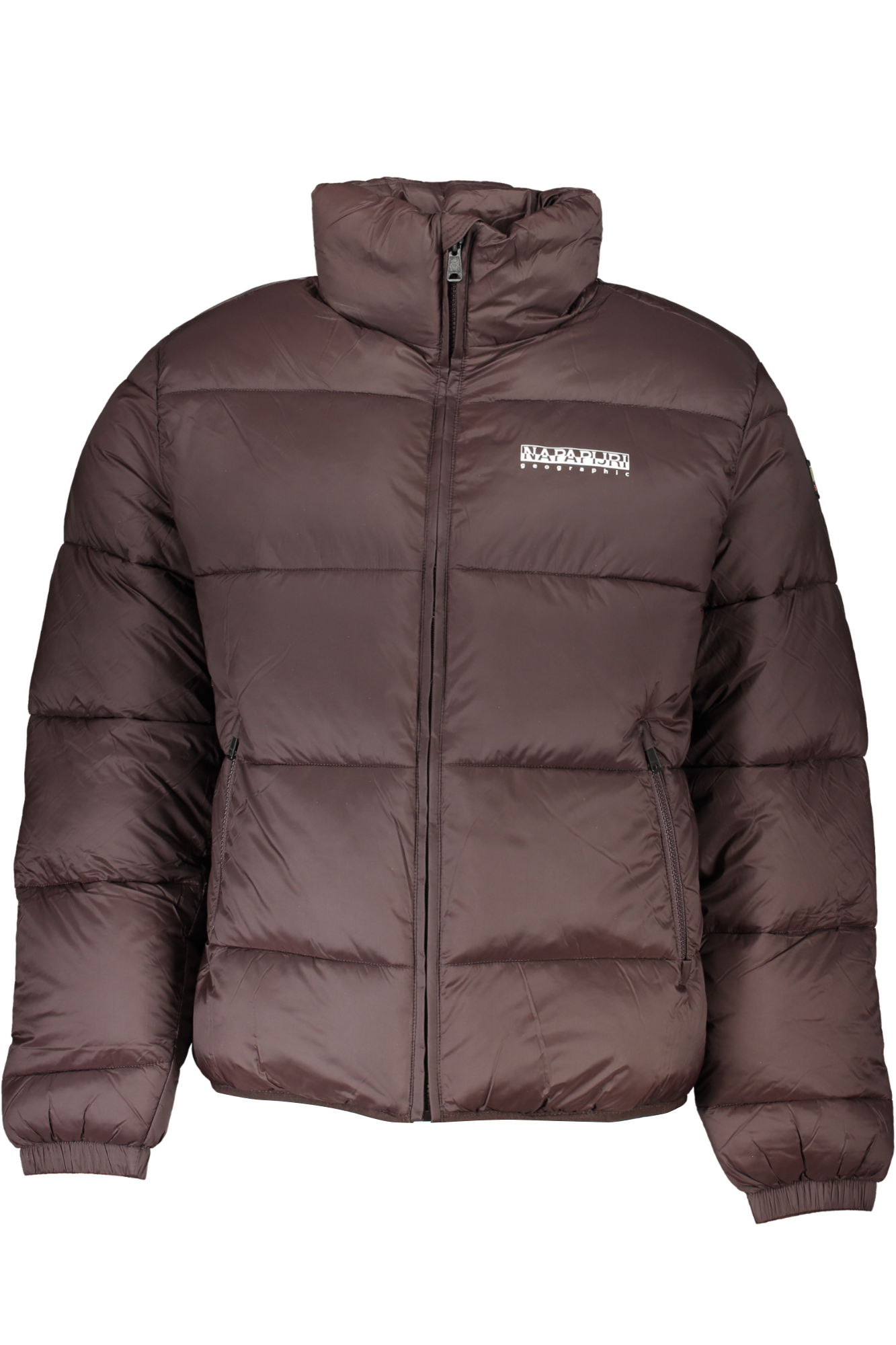 NAPAPIJRI BROWN MEN&#039;S JACKET