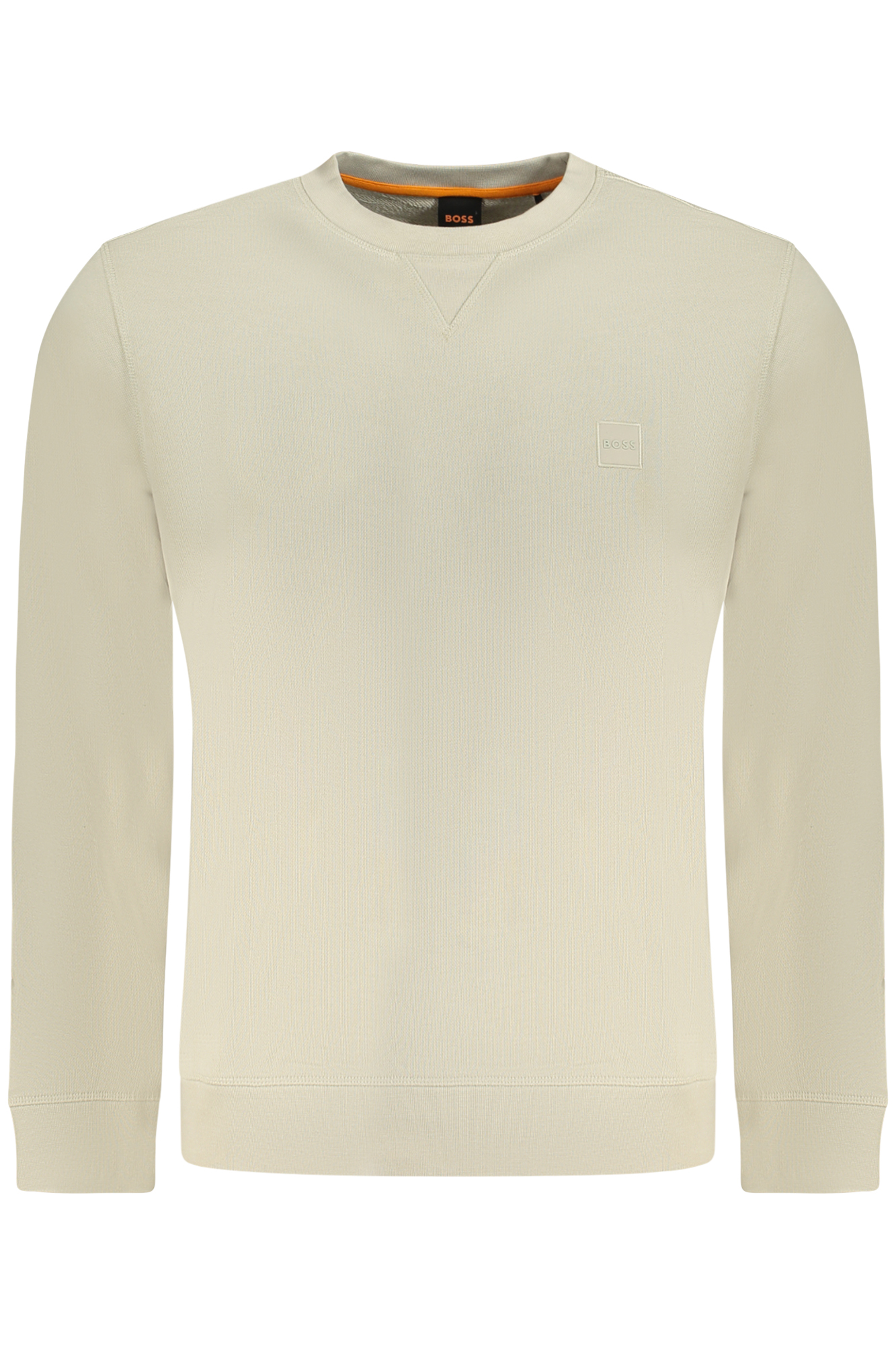 HUGO BOSS SWEATSHIRT WITHOUT ZIP MEN BEIGE