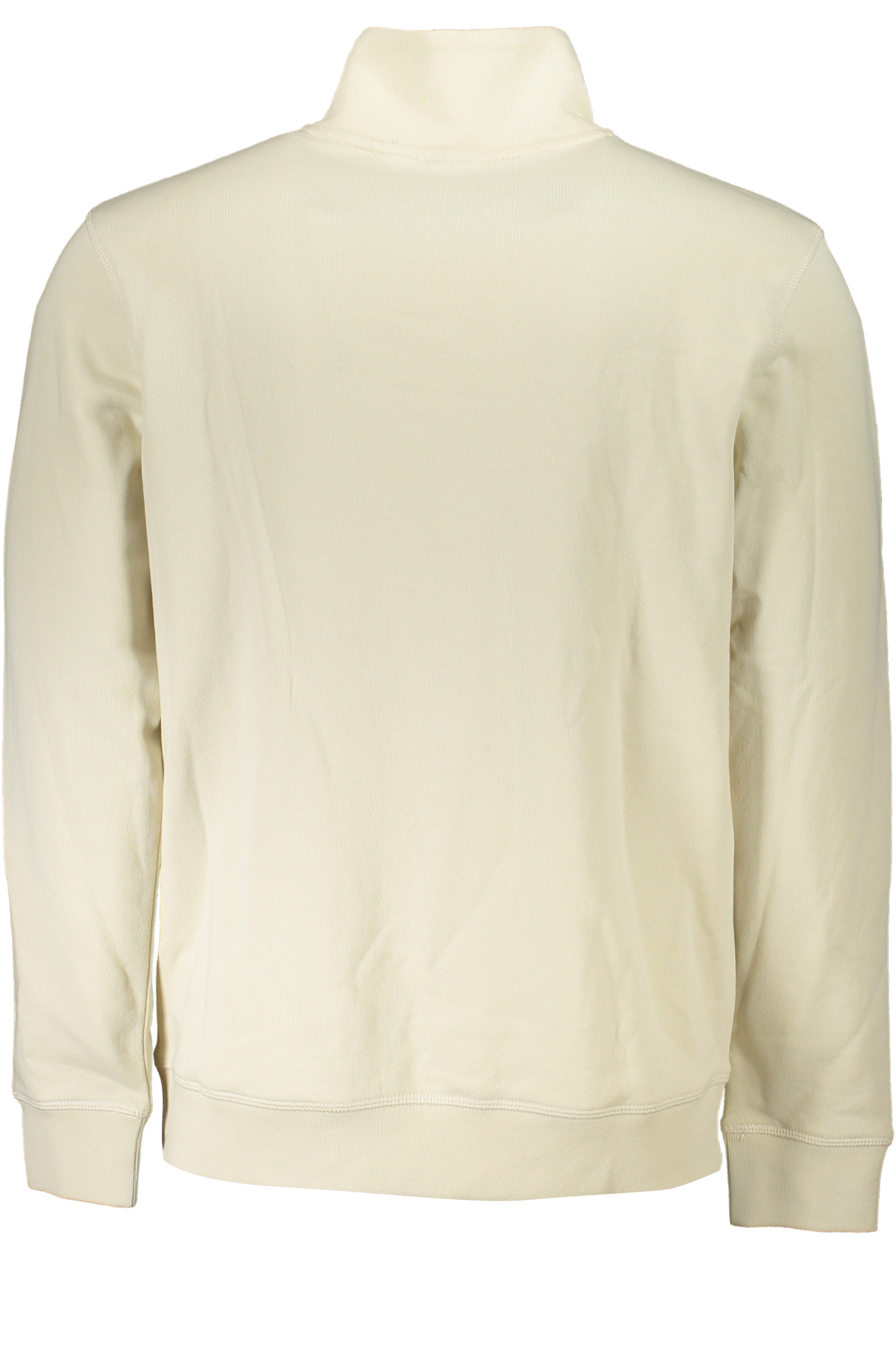 HUGO BOSS MEN'S BEIGE ZIP SWEATSHIRT