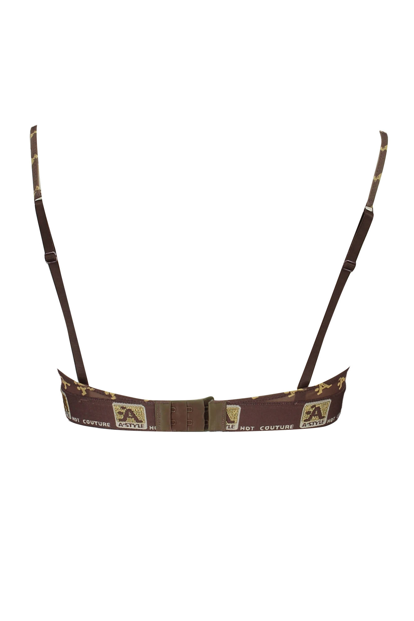 A-STYLE PUSH-UP BRA WOMEN BROWN
