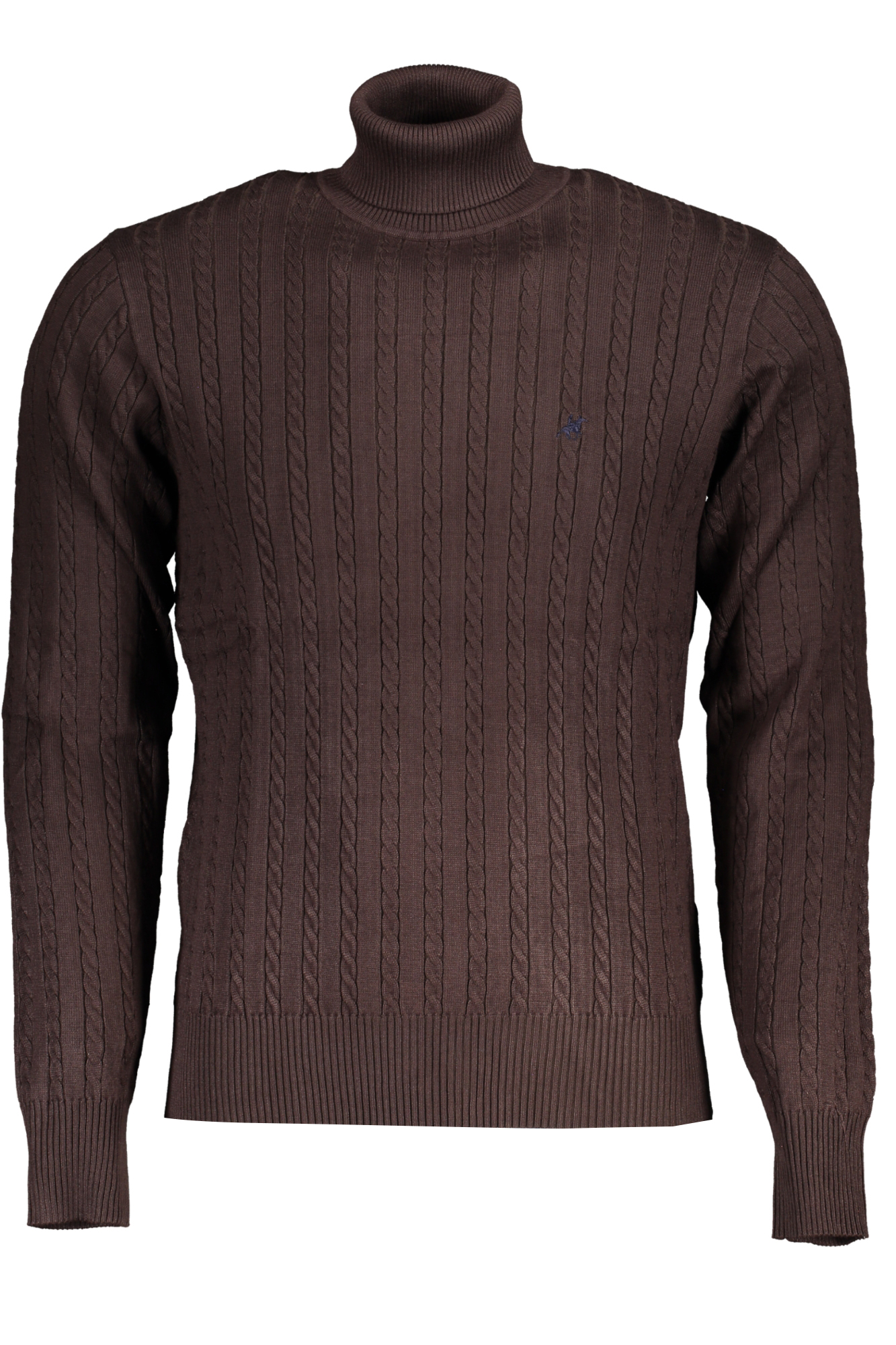 US GRAND POLO MEN'S BROWN SWEATER