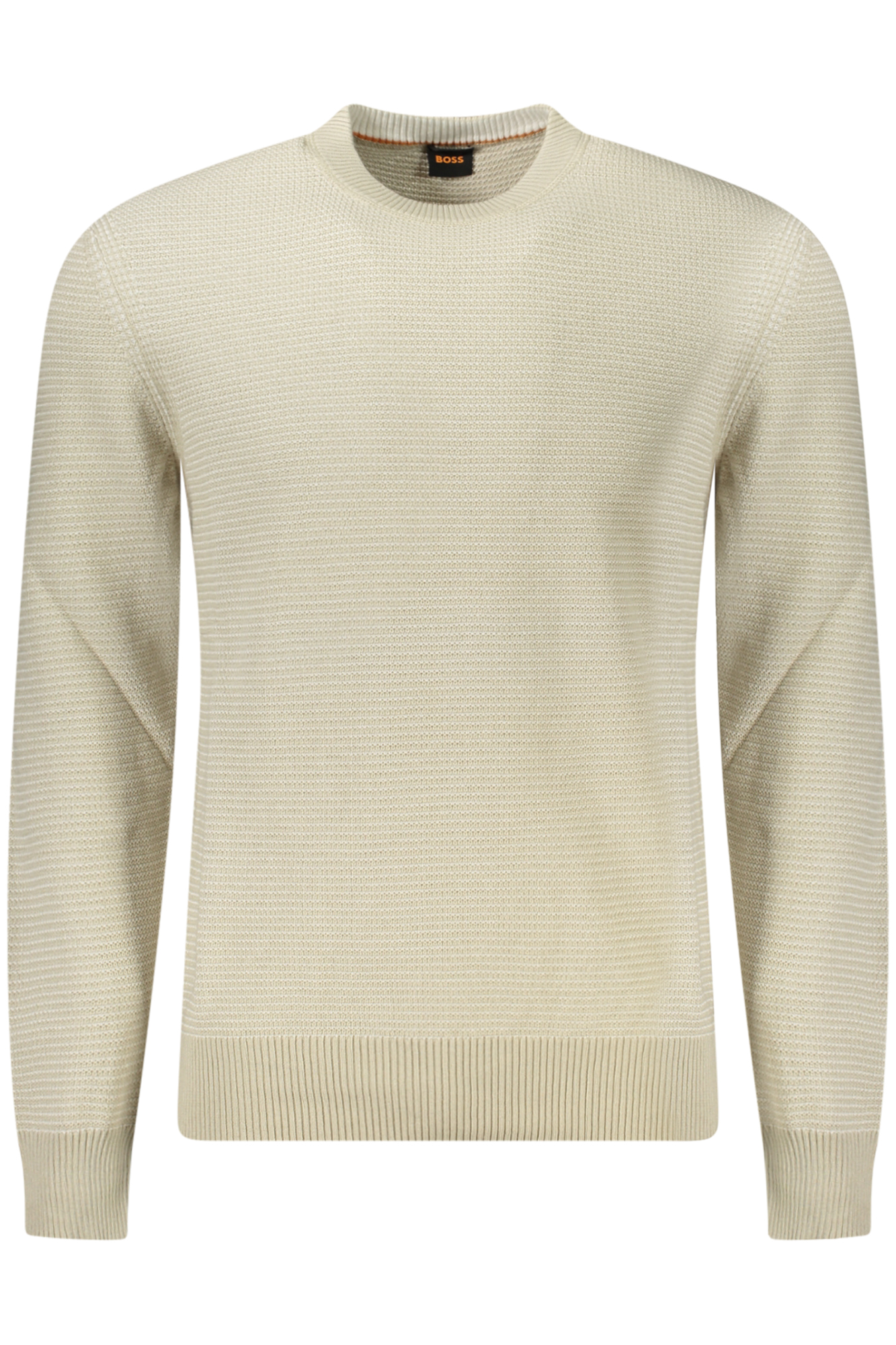 HUGO BOSS MEN&#039;S SWEATER BEIGE