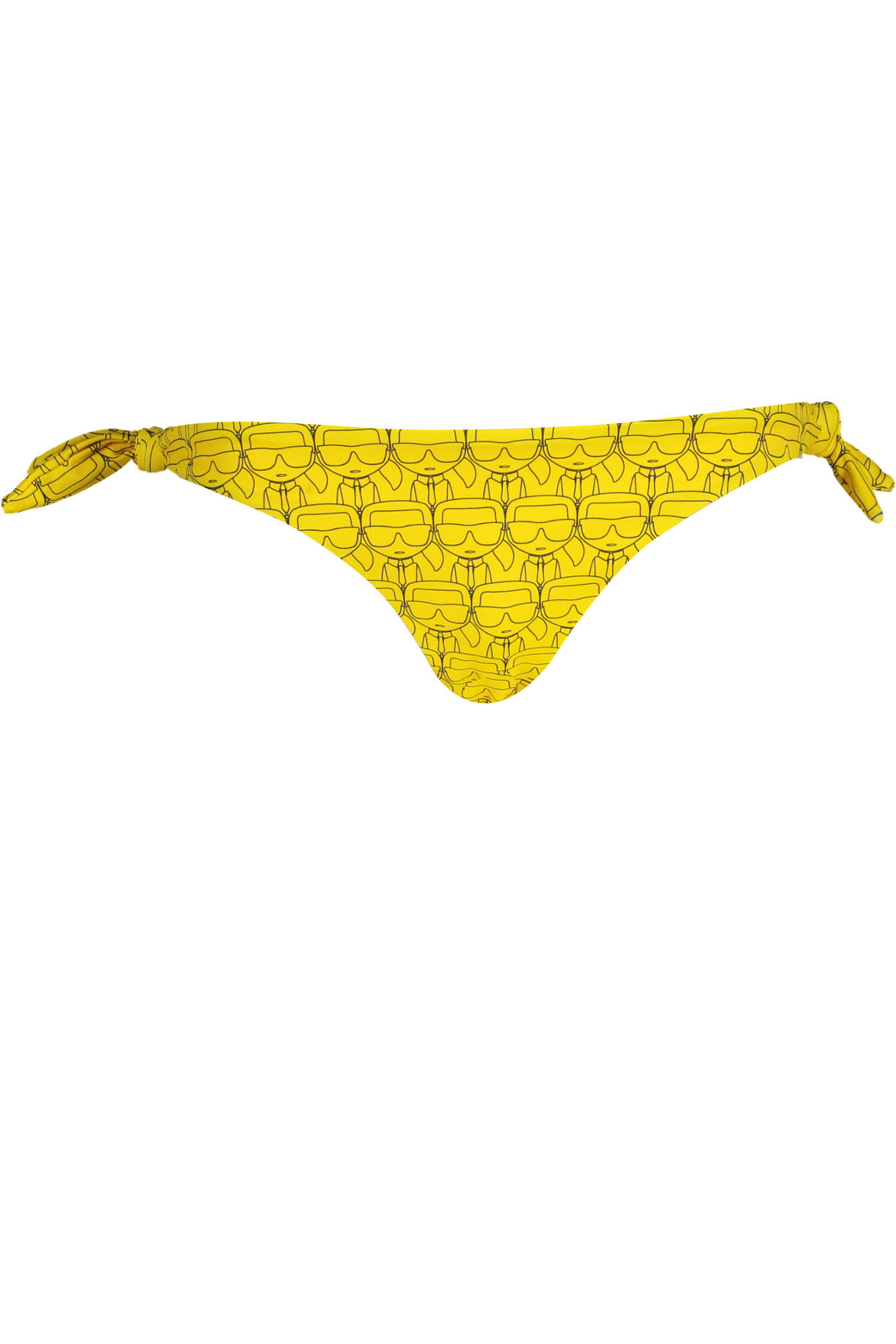 KARL LAGERFELD BEACHWEAR WOMEN'S BOTTOM SWIMSUIT YELLOW