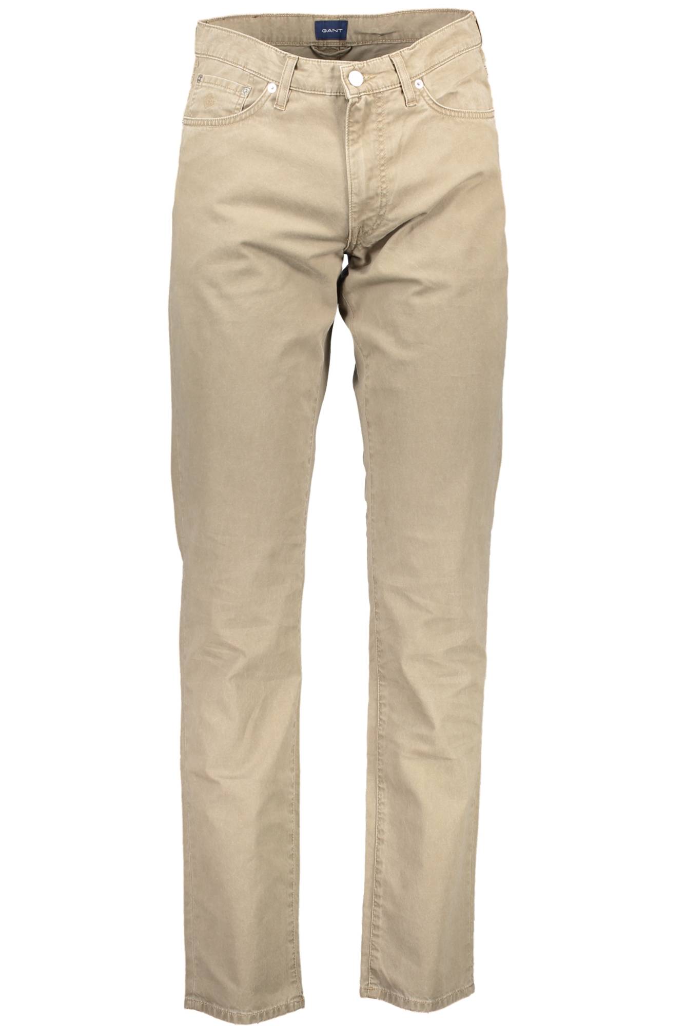 GANT MEN&#039;S BEIGE TROUSERS