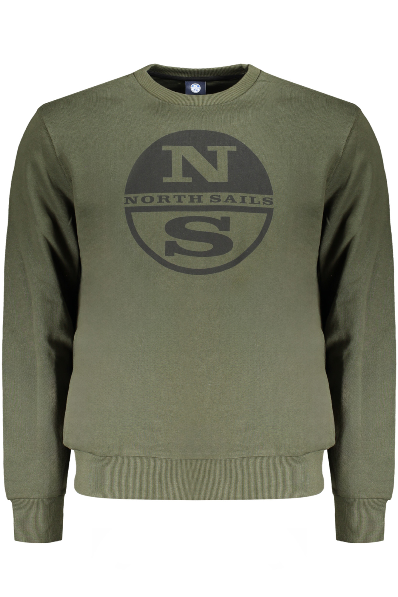 NORTH SAILS MENS ZIP-UP SWEATSHIRT GREEN