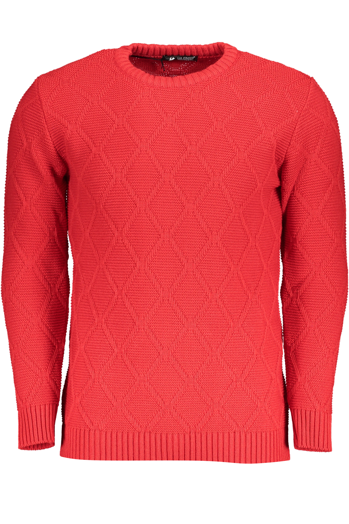 US GRAND POLO MENS RED SWEATER
