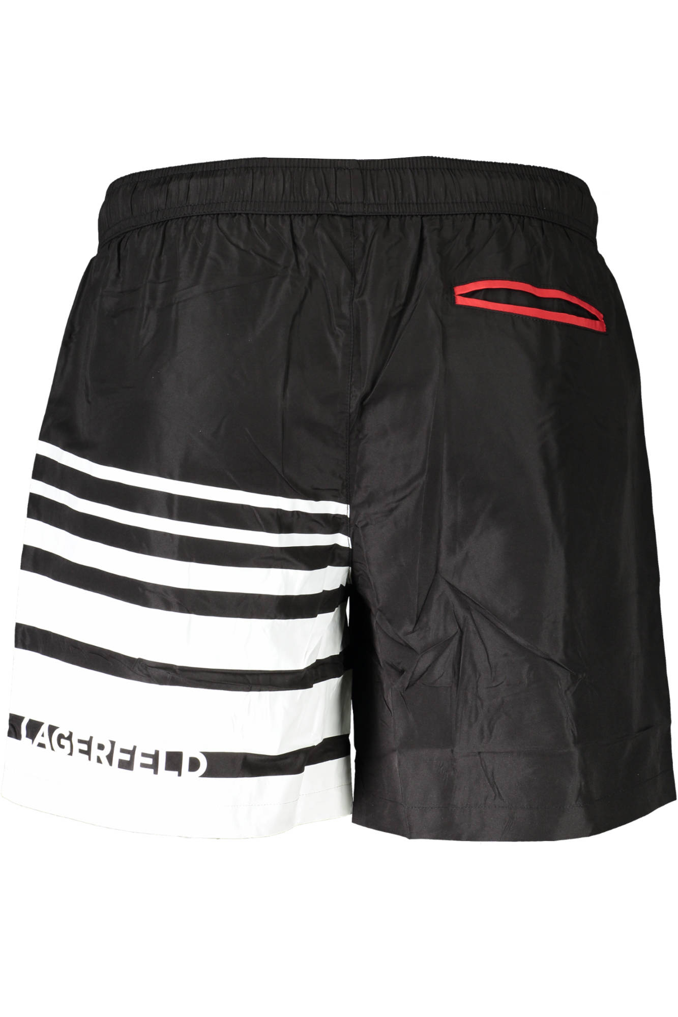KARL LAGERFELD BEACHWEAR SWIMSUIT BLACK MEN&#039;S BOTTOM