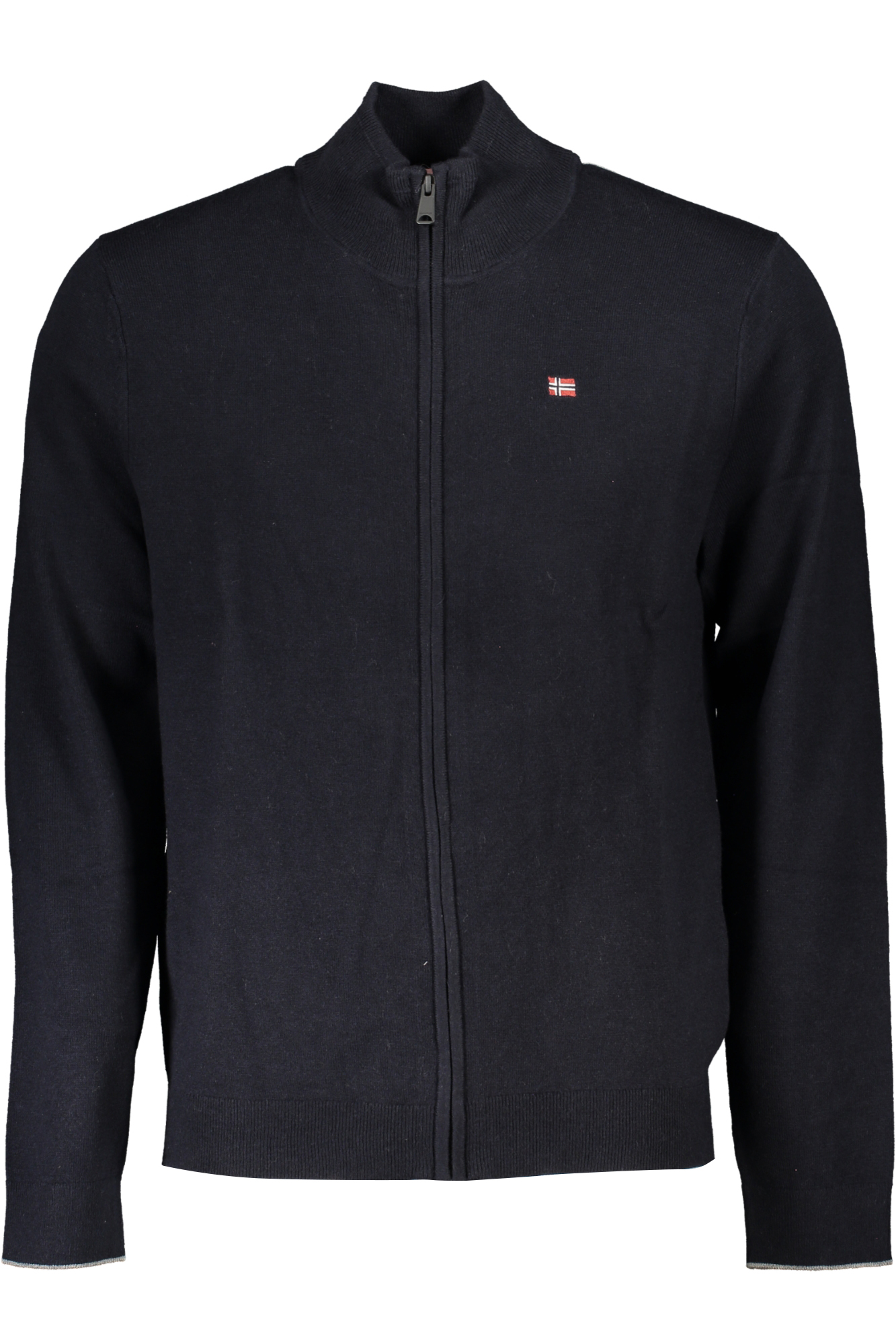 NAPAPIJRI MENS BLACK CARDIGAN