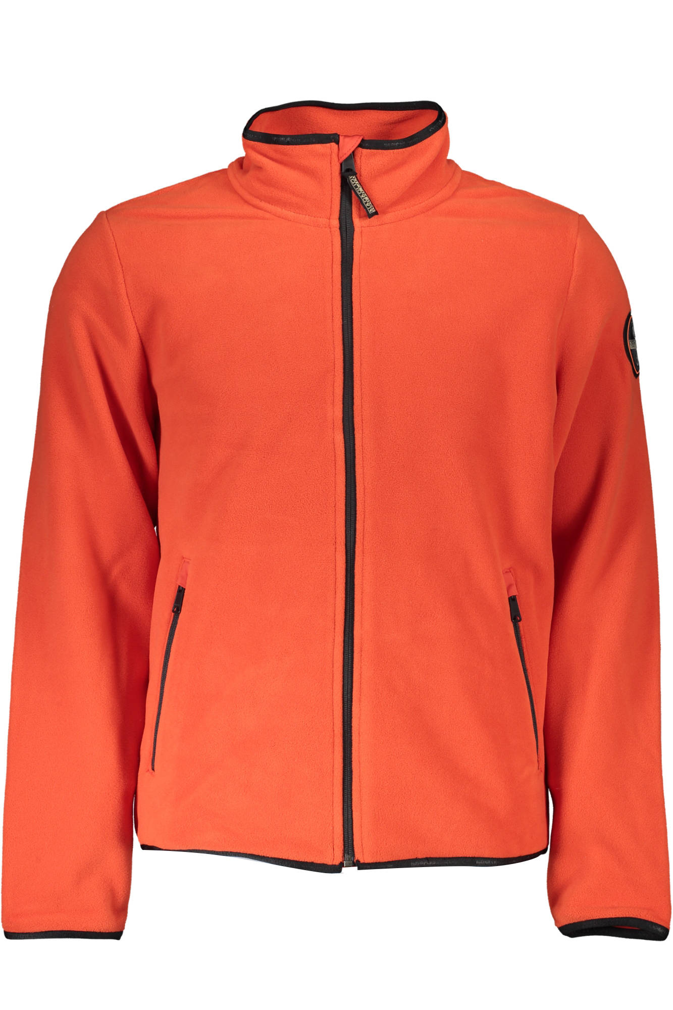 NAPAPIJRI MEN&#039;S ZIPPED SWEATSHIRT RED
