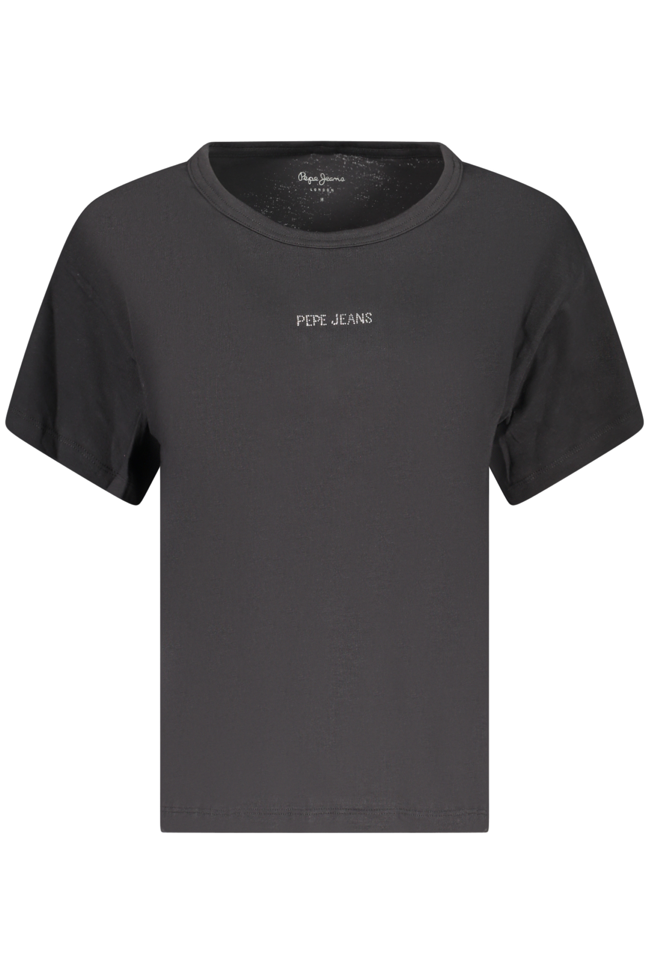 Дамска тениска с къс ръкав PEPE JEANS, черна