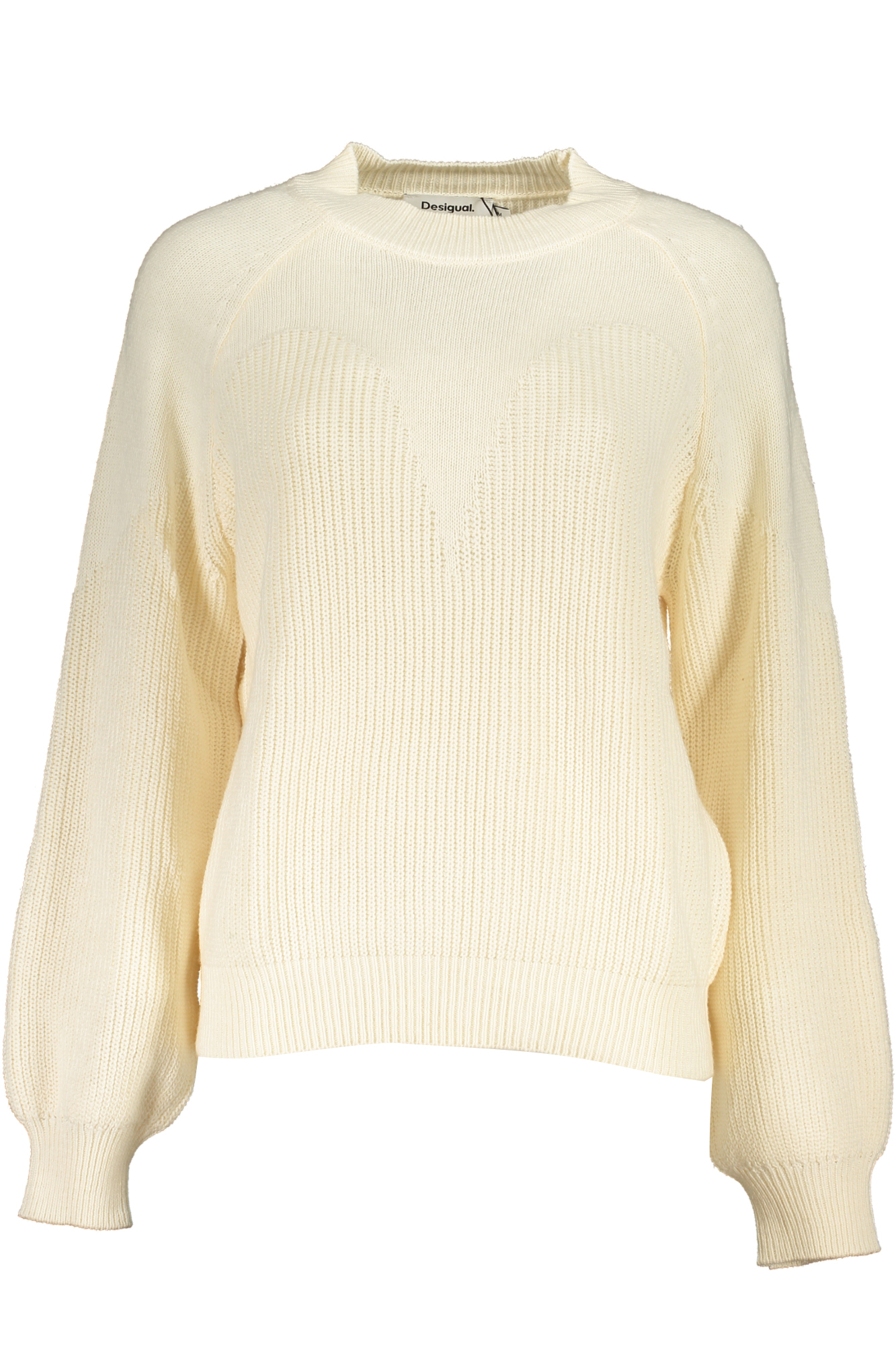 DESIGUAL WHITE WOMEN&#039;S SWEATER