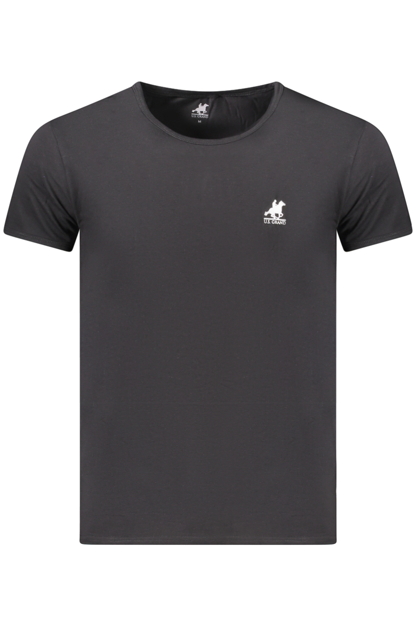 US GRAND POLO SHORT SLEEVE T-SHIRT MEN BLACK