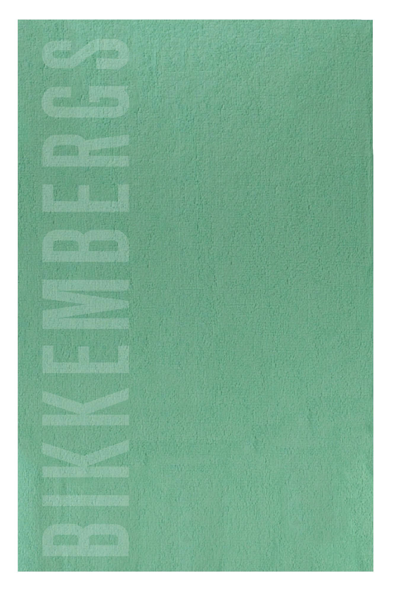 Зелена плажна кърпа Bikkembergs