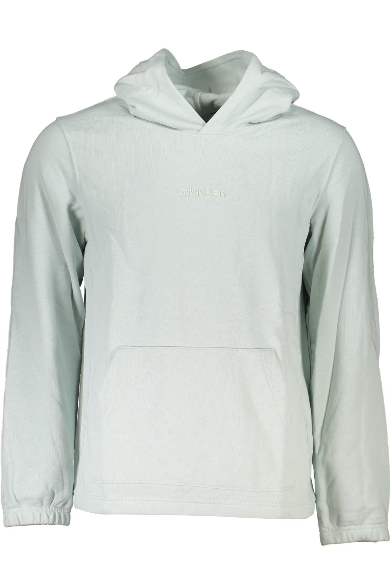 CALVIN KLEIN MENS GREEN ZIPLESS SWEATSHIRT